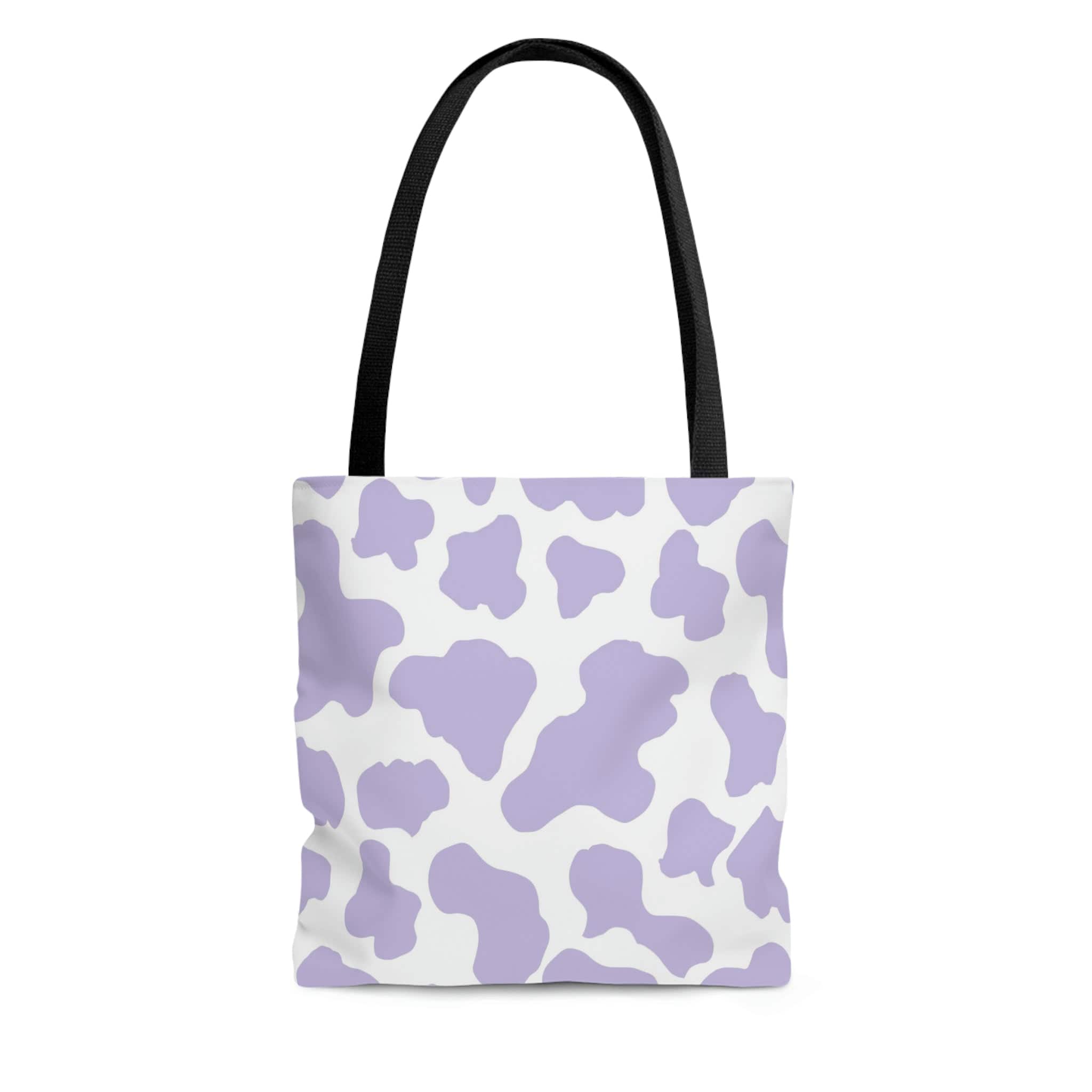 Cow print tote bag hotsell