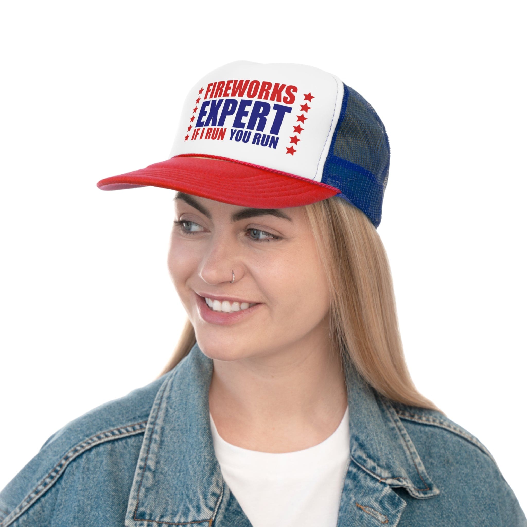 4th of july Trucker Cap