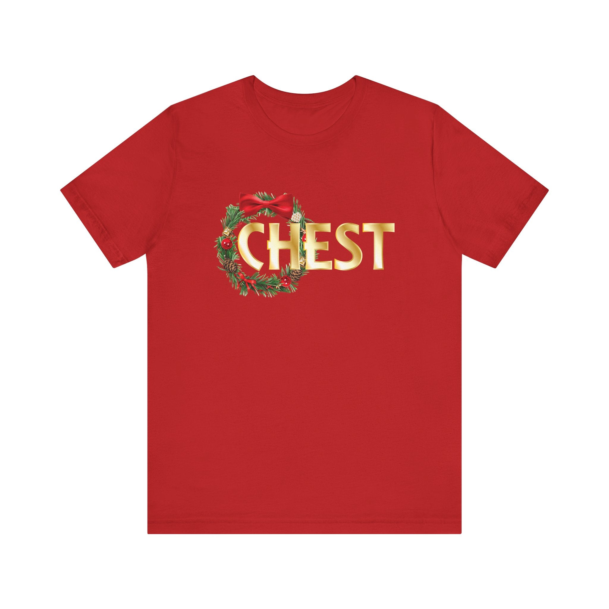 Chest Deluxe Red Tee (Unisex)