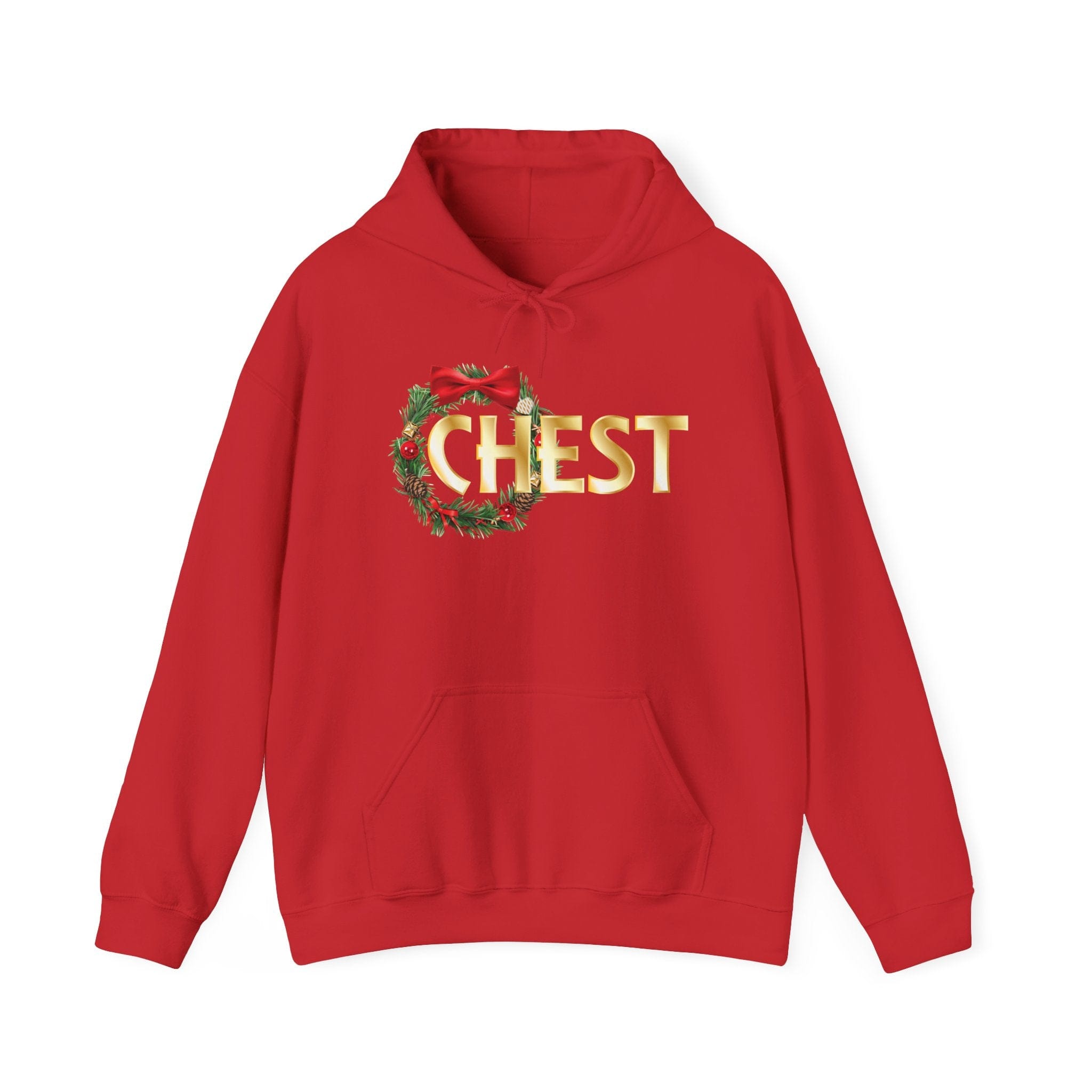 Chest | Red Christmas Hoodie