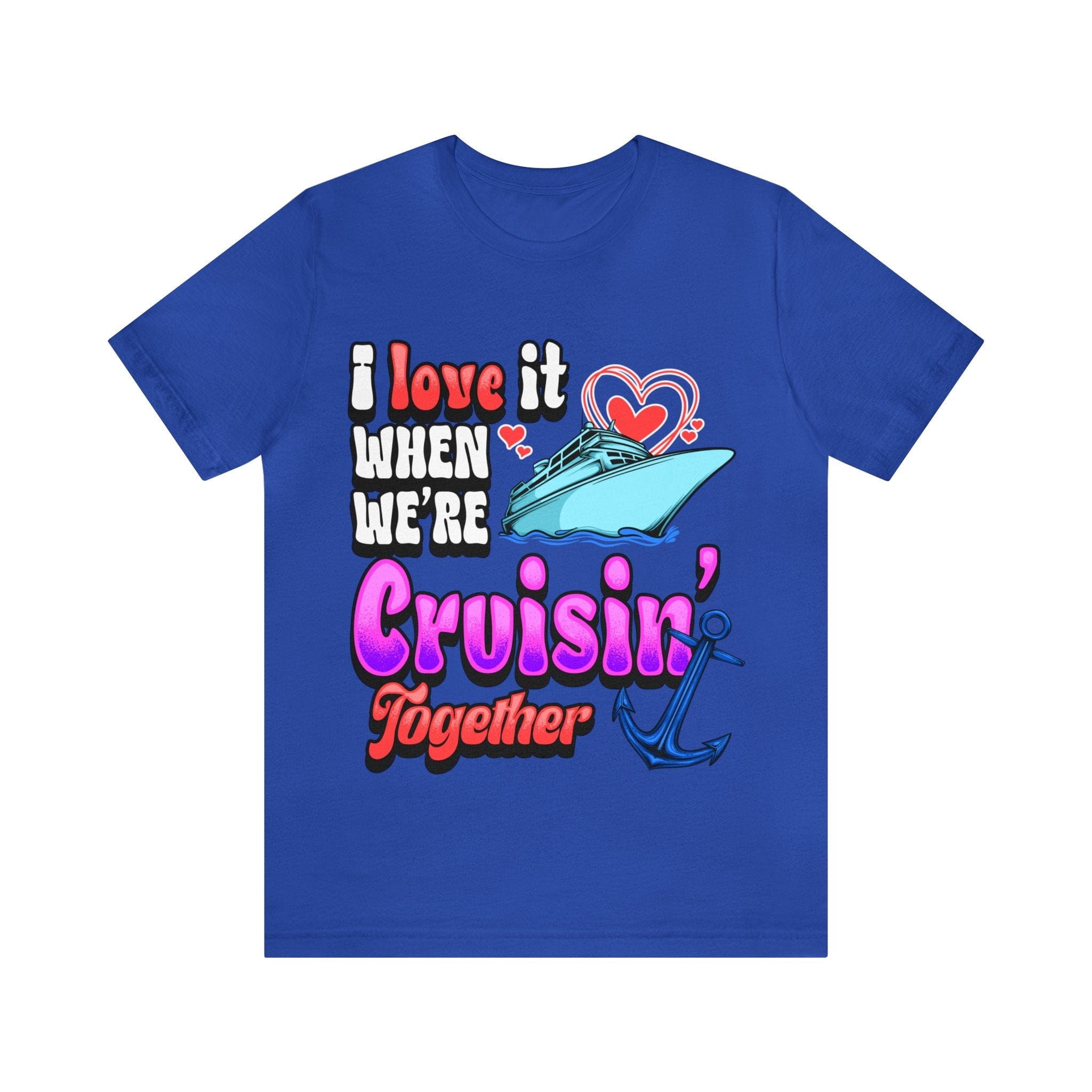 Couples Cruisin Deluxe Tee For Your Next Cruise