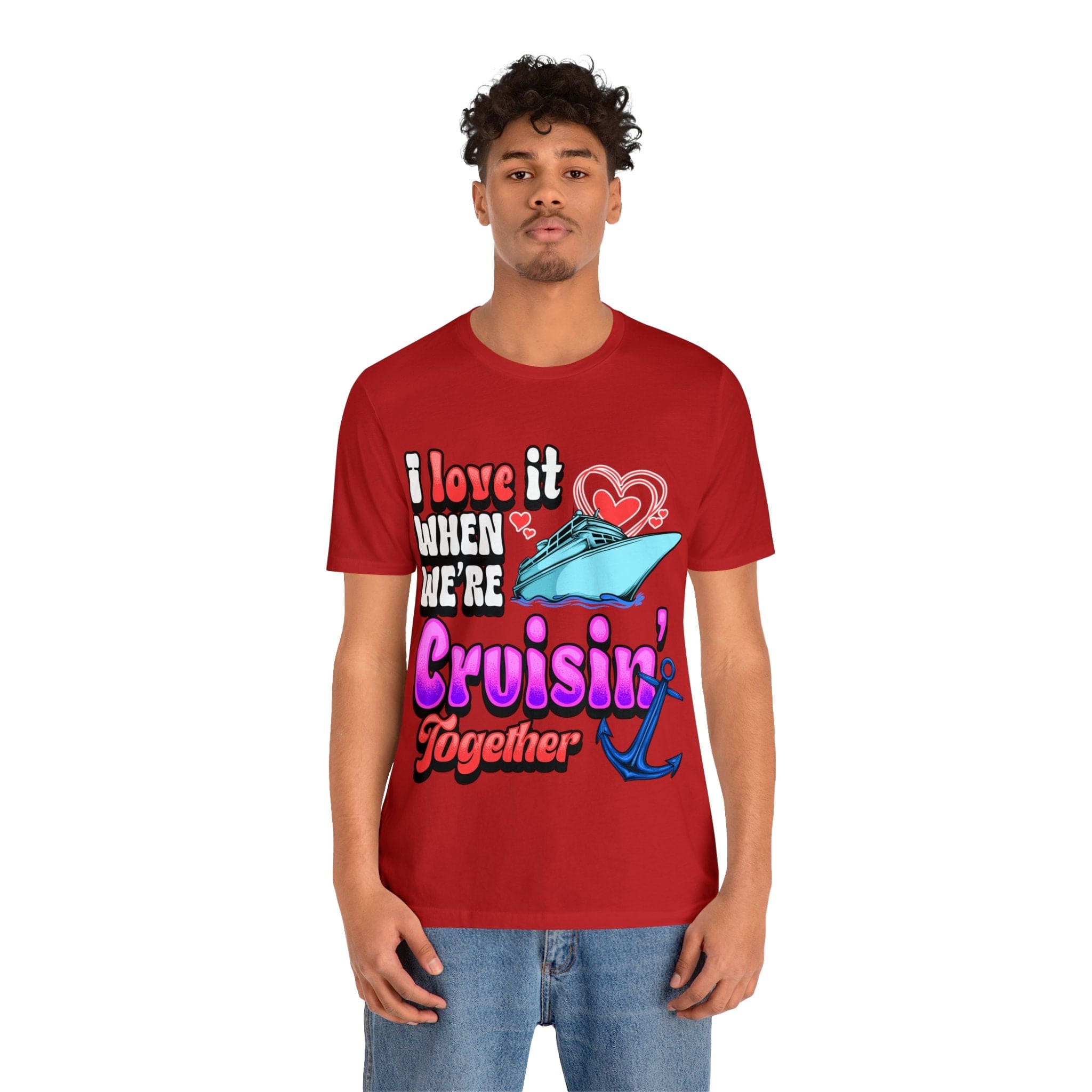 Couples Cruisin Deluxe Tee For Your Next Cruise