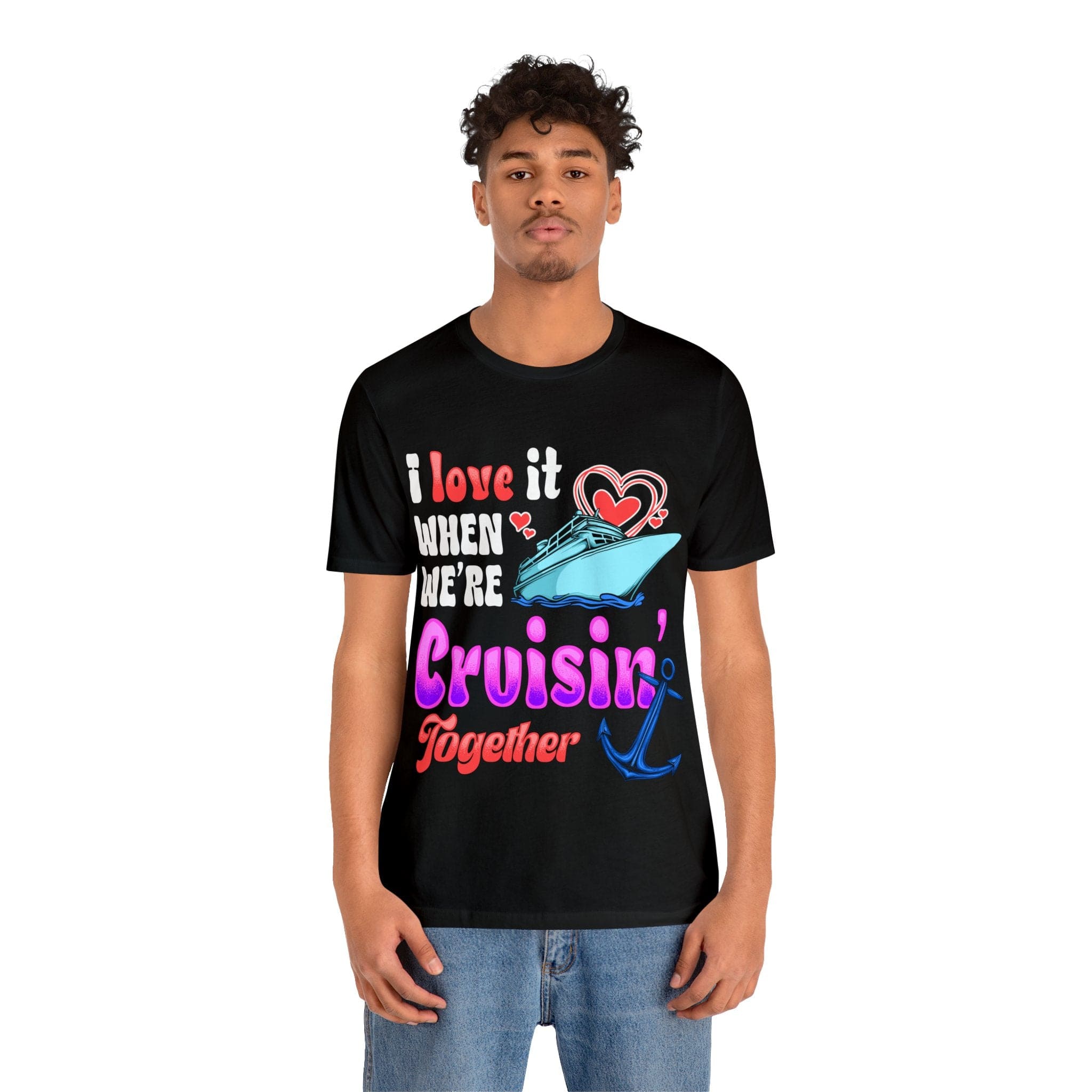 Couples Cruisin Deluxe Tee For Your Next Cruise