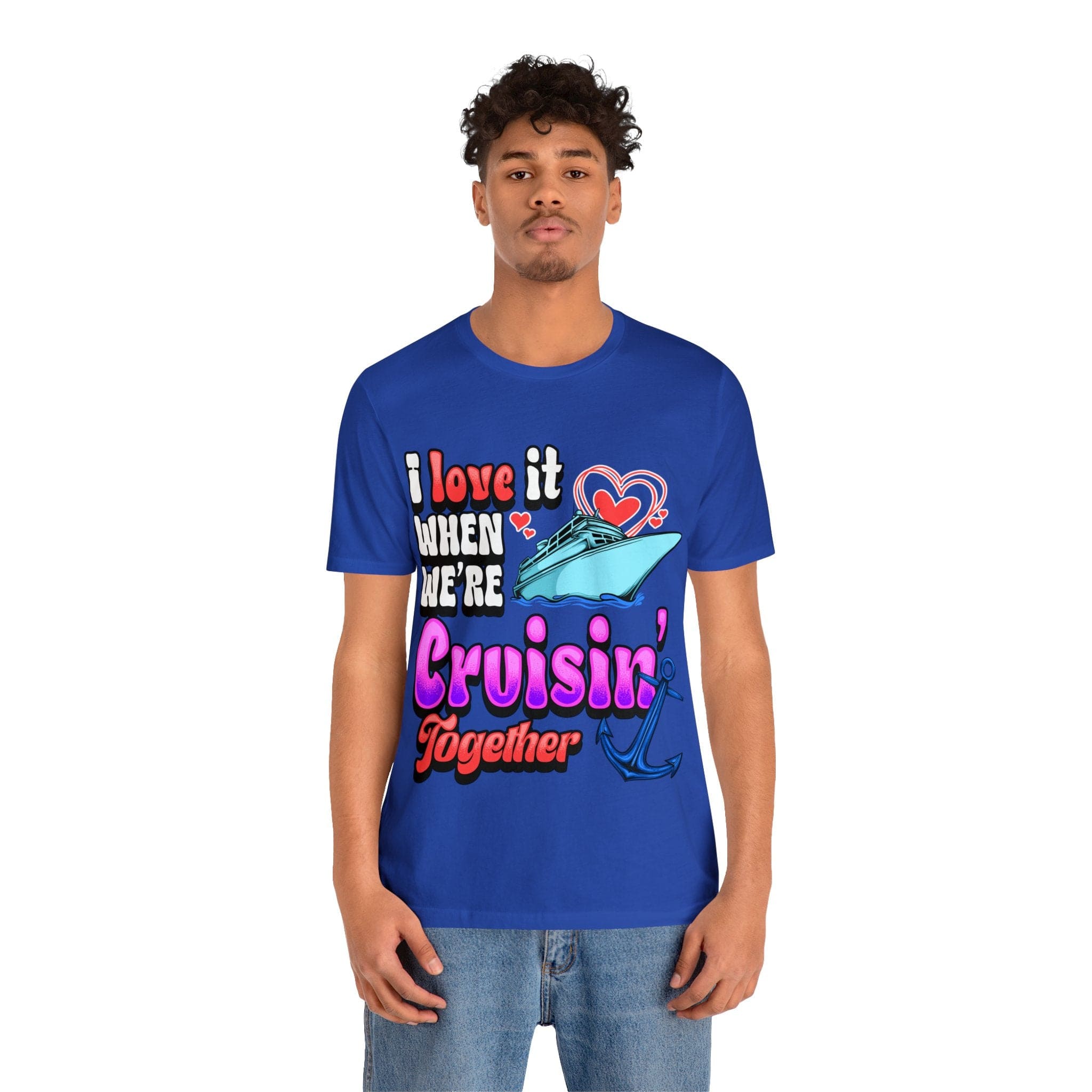 Couples Cruisin Deluxe Tee For Your Next Cruise