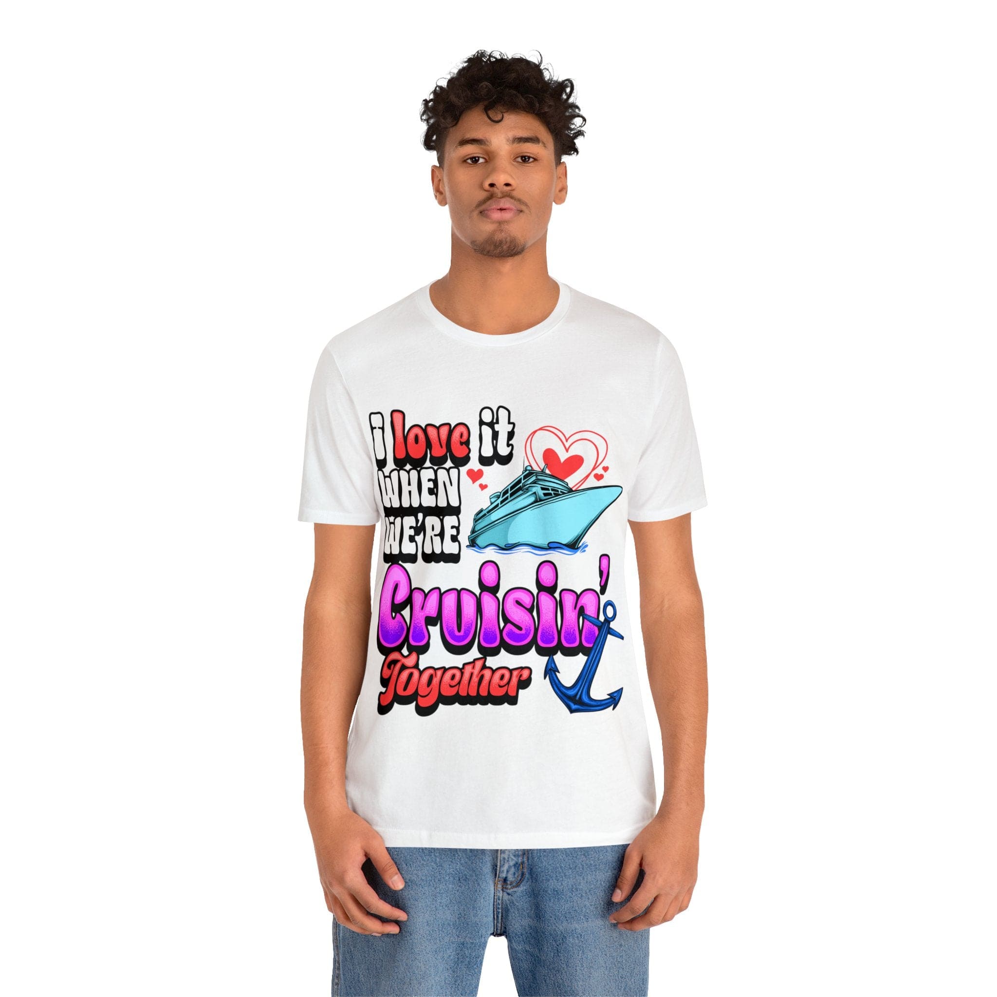 Couples Cruisin Deluxe Tee For Your Next Cruise