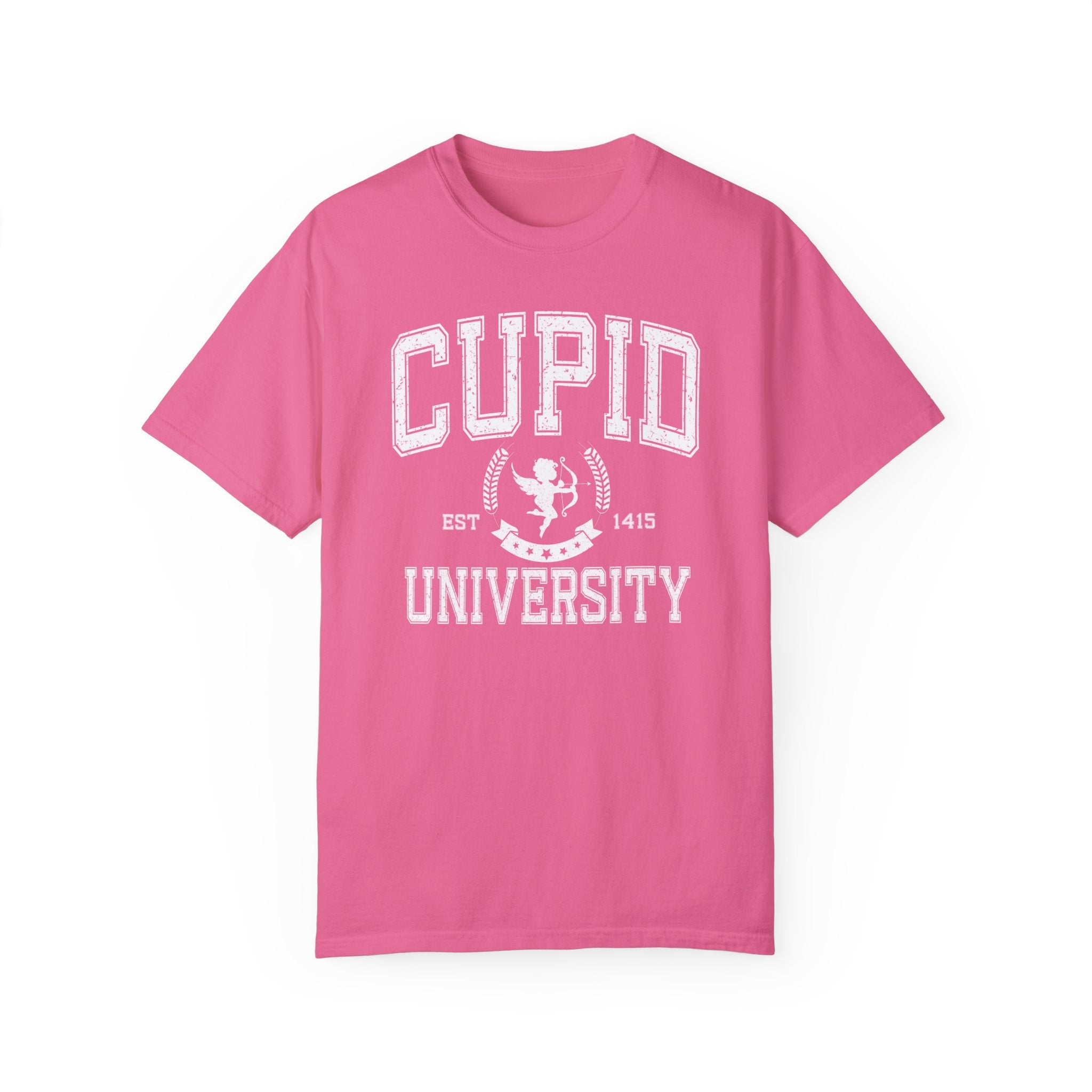 Cupid University Valentines day Tee (Comfort Colors 1717)