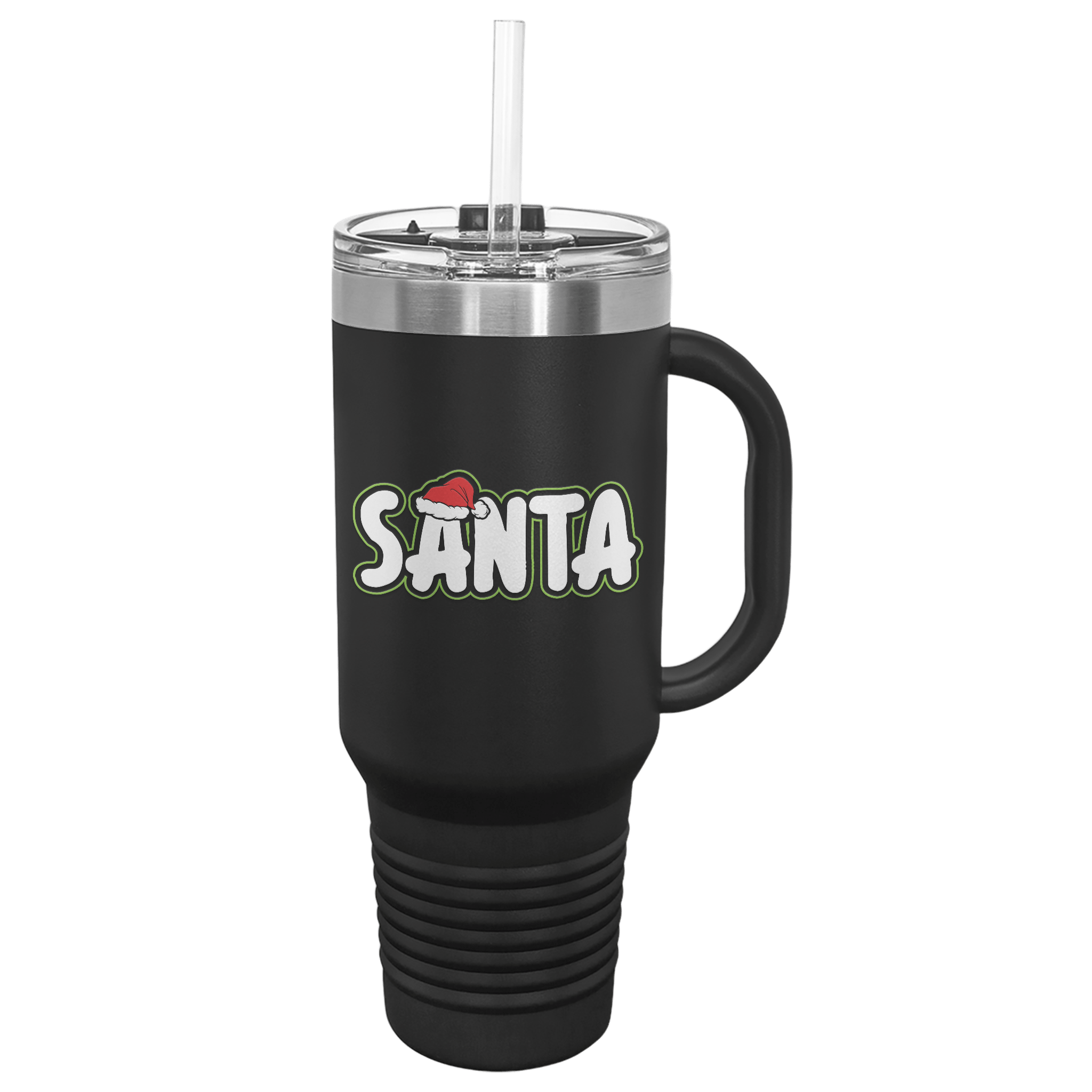 Funny 40oz Tumblers - Santa's favorite ho & Santa