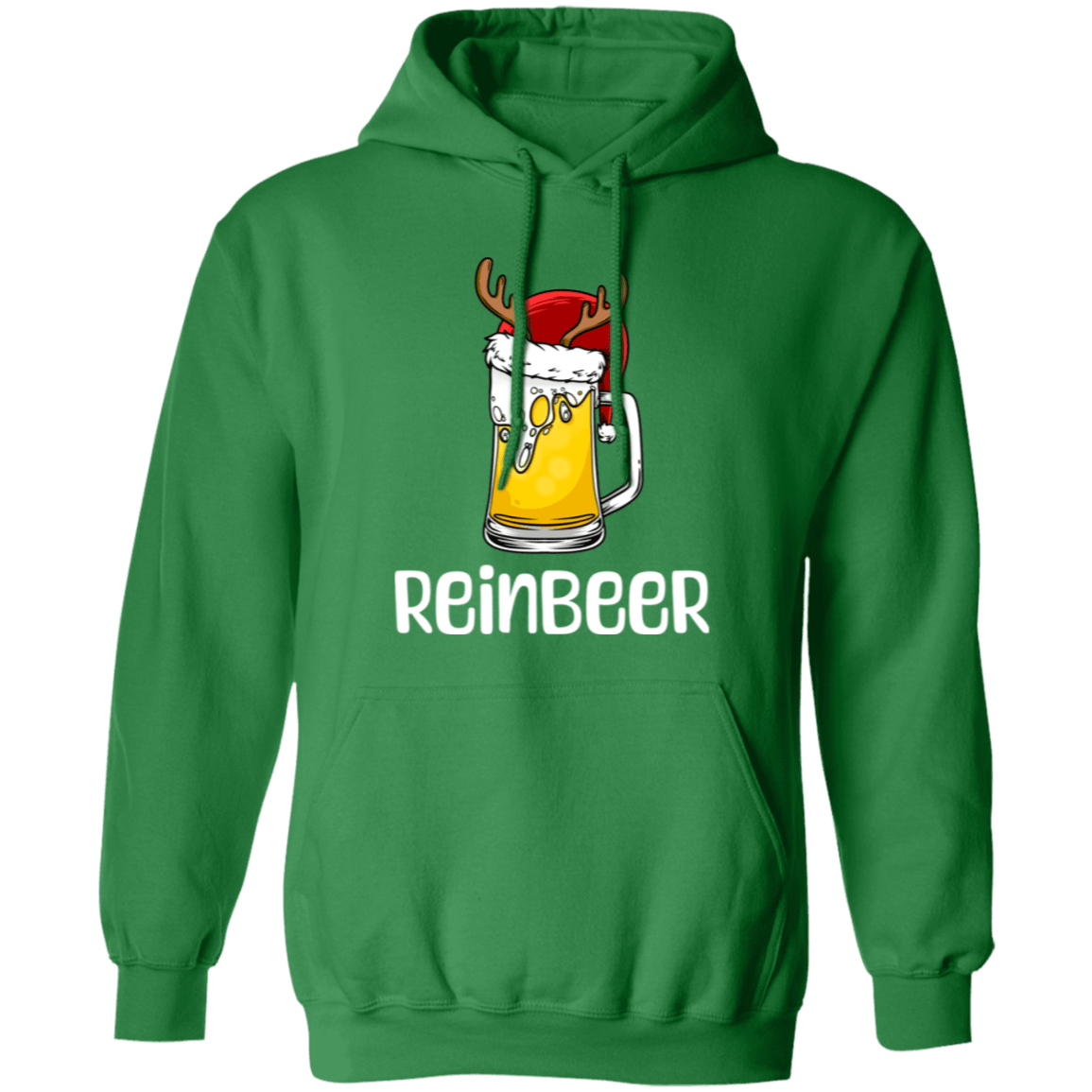 Holiday Cheers Hoodie Duo: WineDeer & ReinBeer