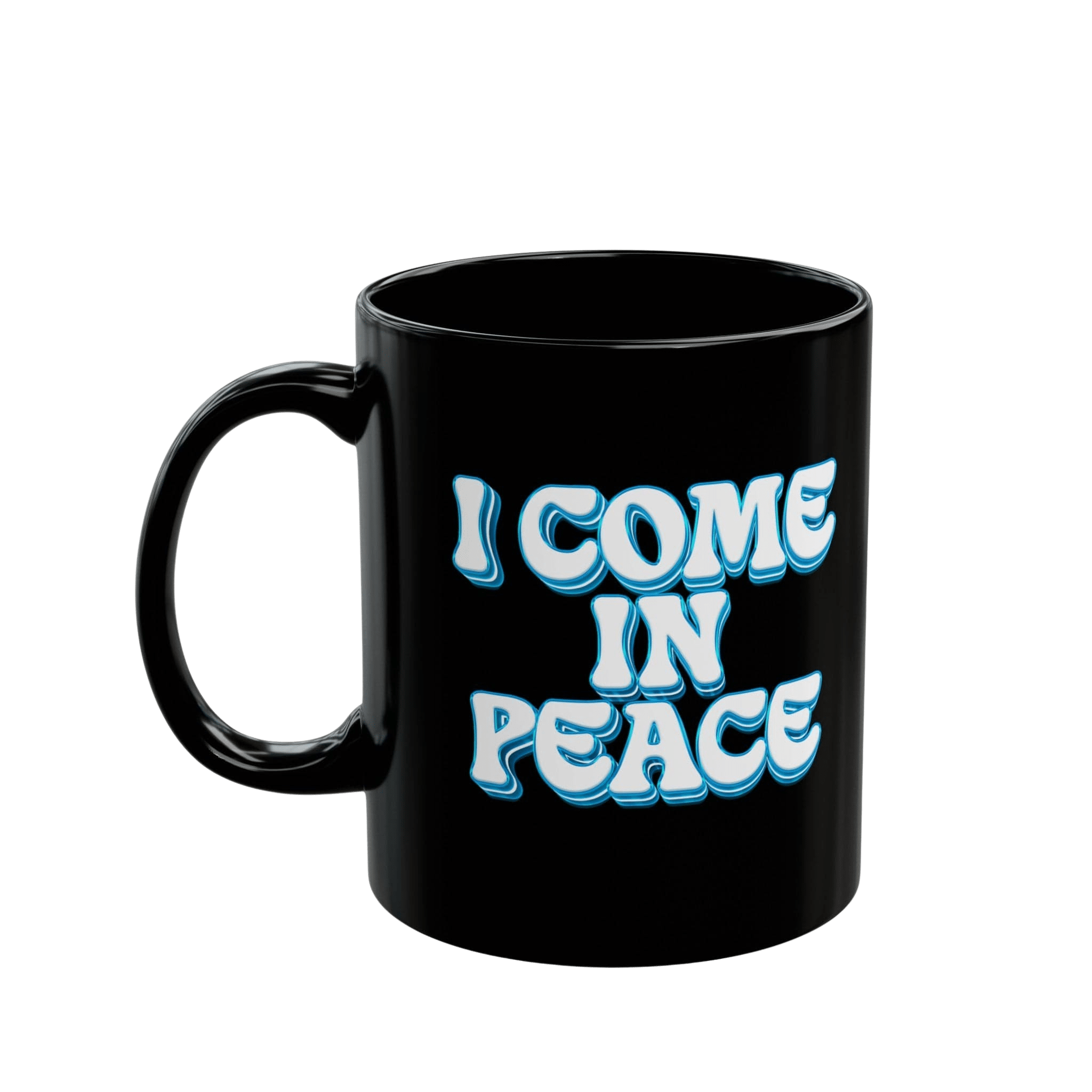 I come In Peace & I'm Peace Mug Set 11oz