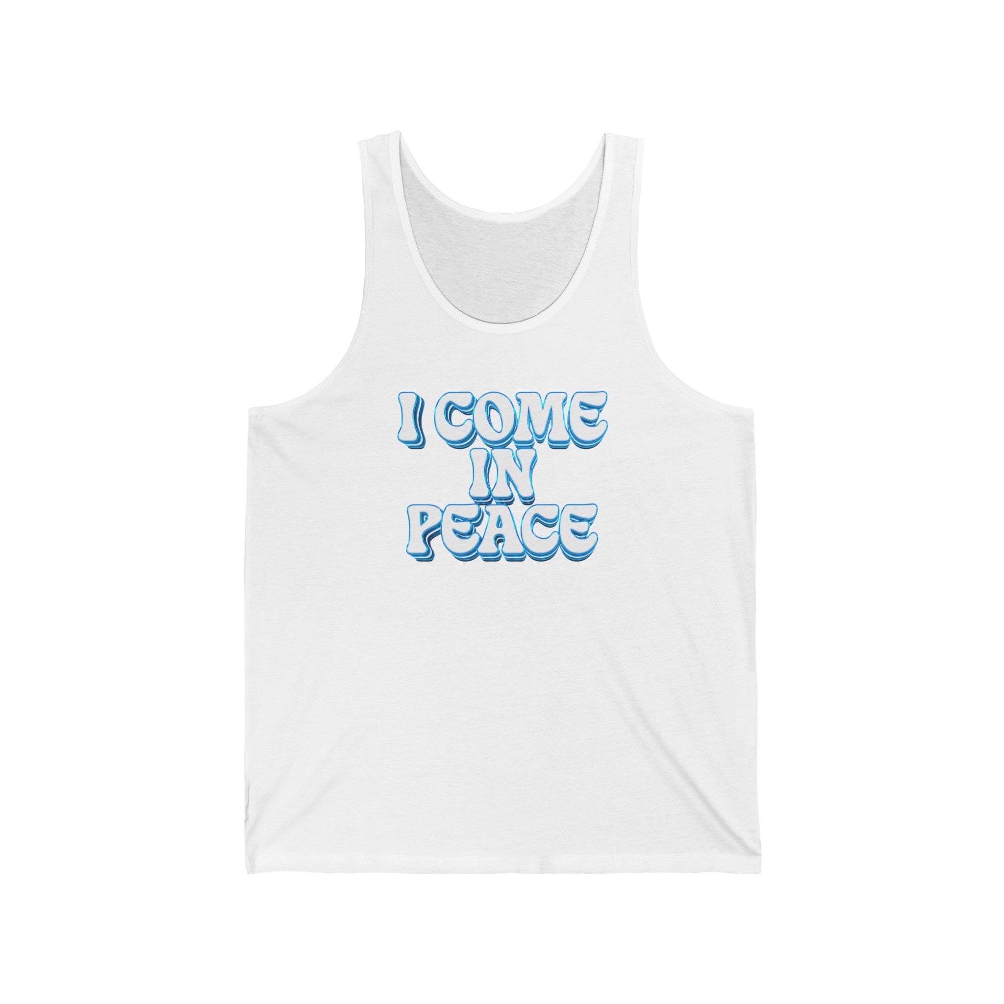 I Come In Peace Men's Tank