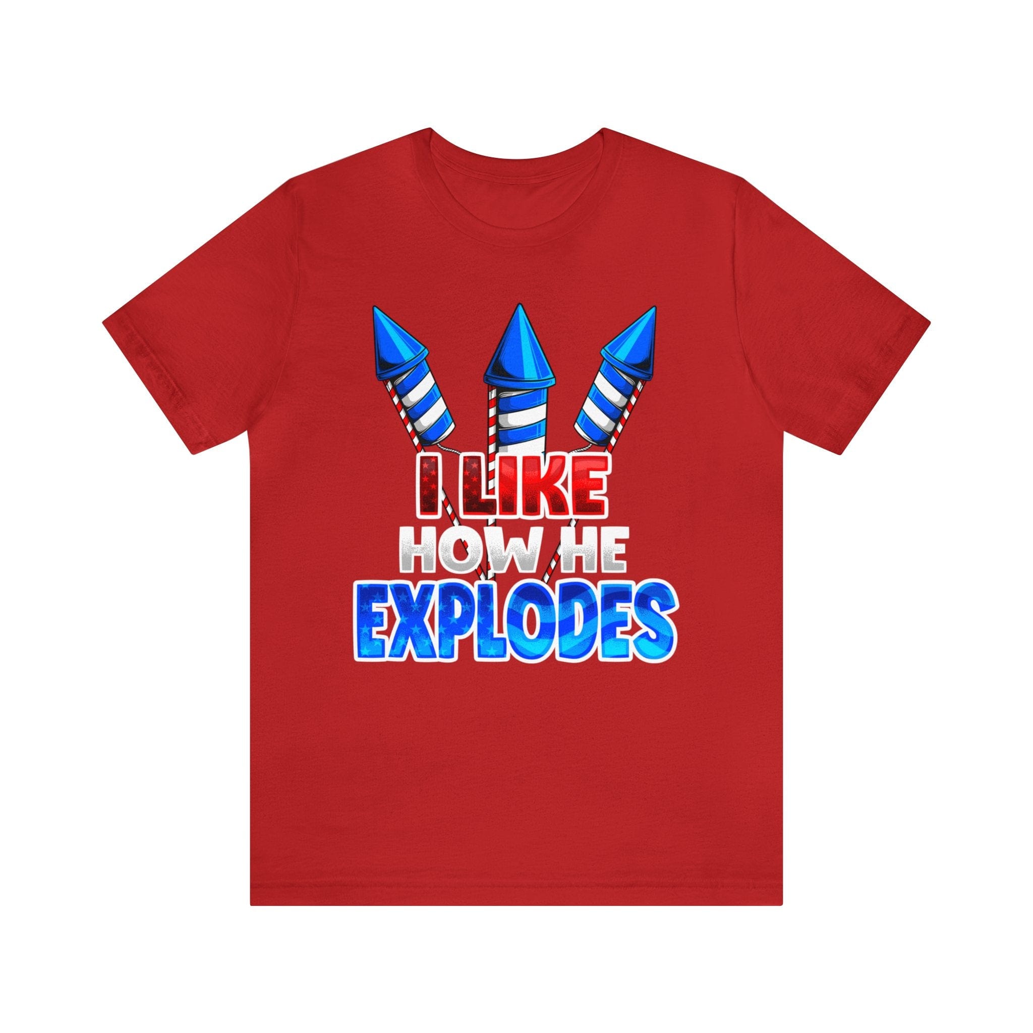 I Like How He Explodes Deluxe Unisex Tee 2024