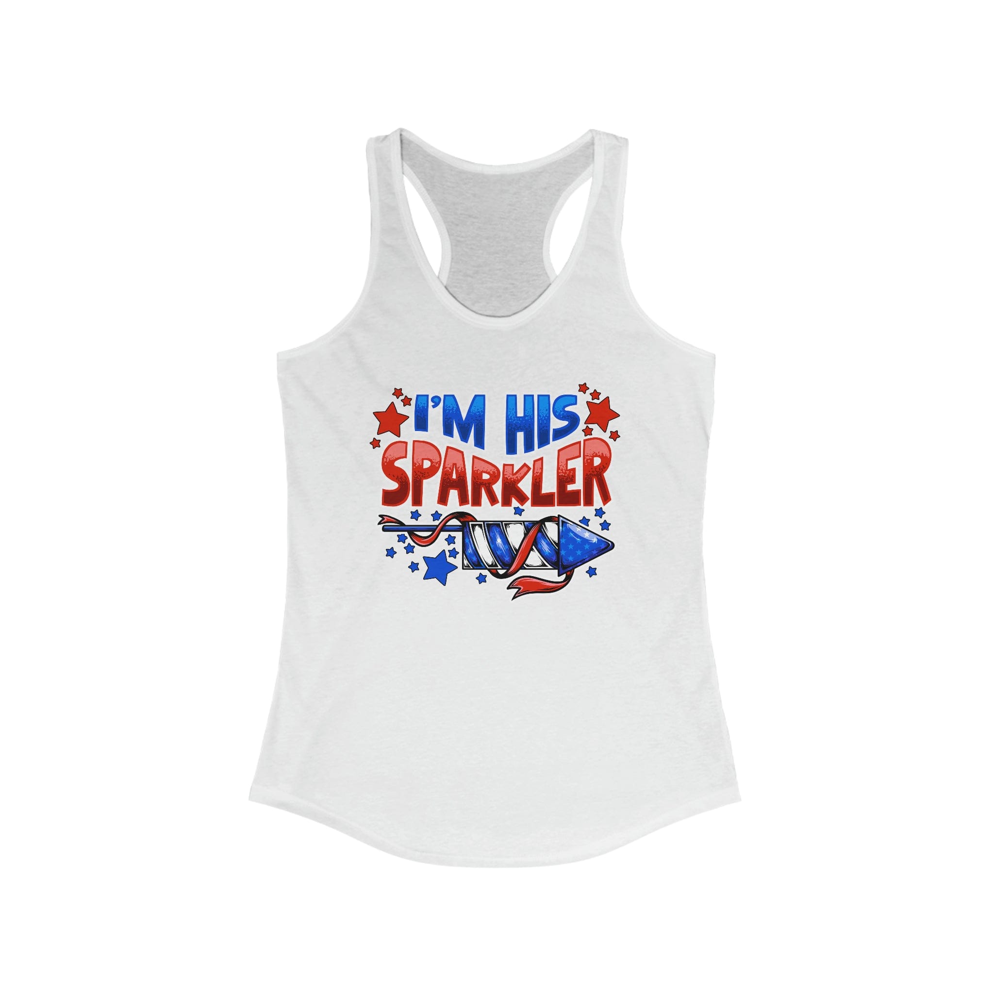 I'm His Sparkler Women's Luxury Tank