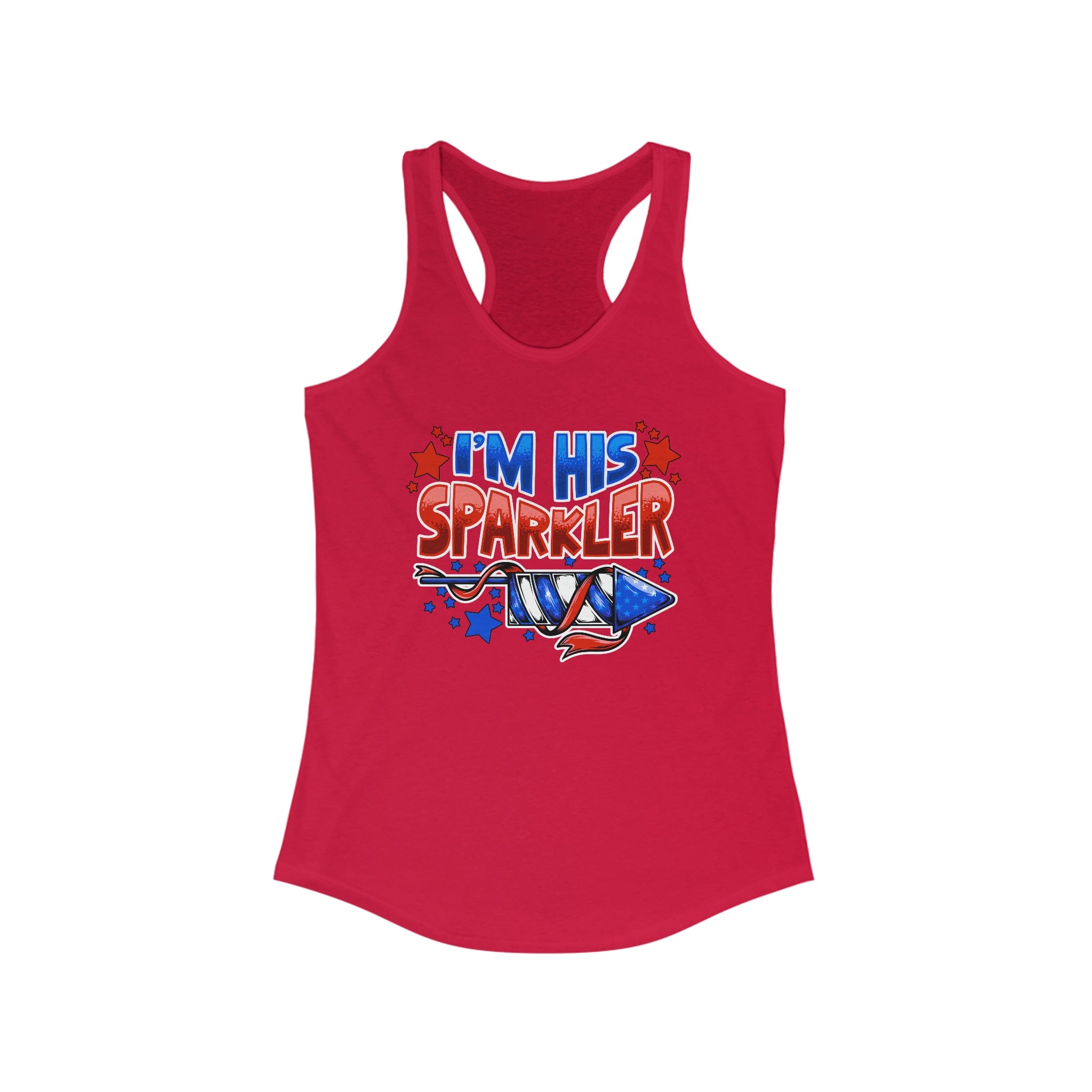 I'm His Sparkler Women's Luxury Tank