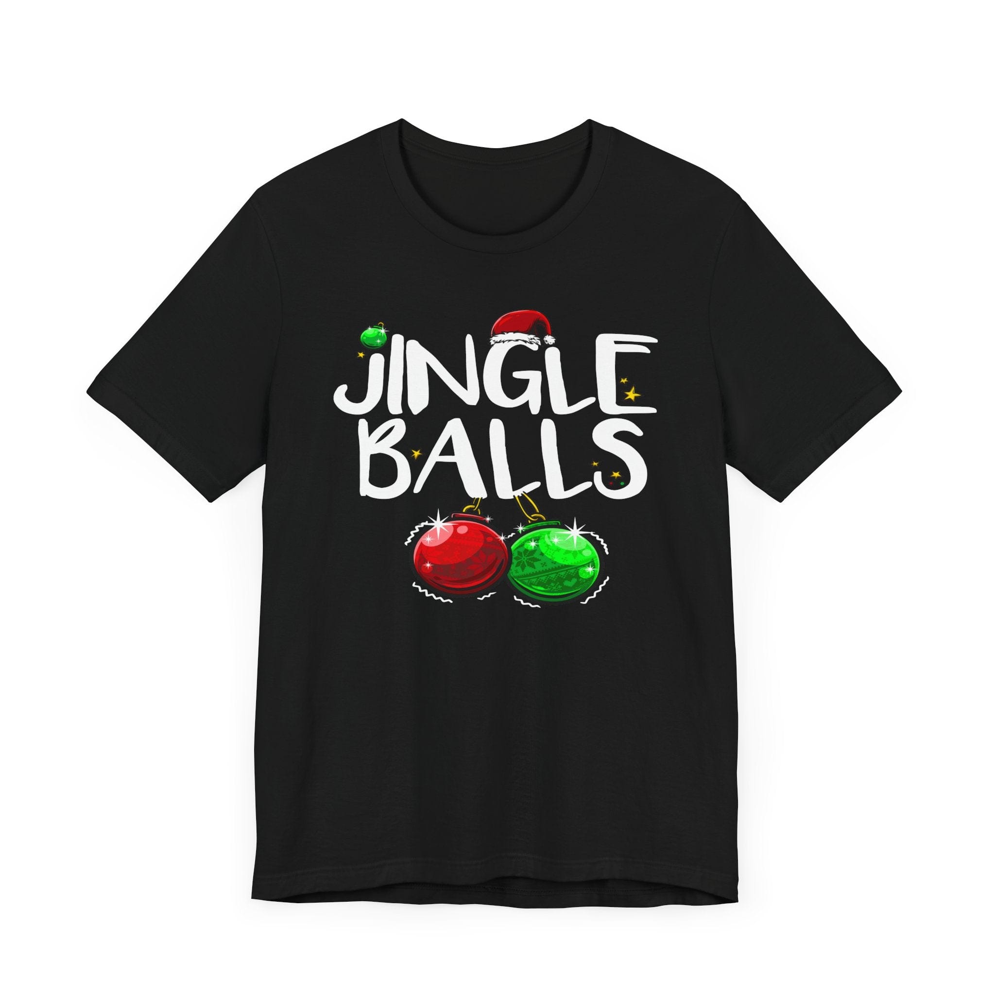 Jingle Balls | Deluxe Black Tee