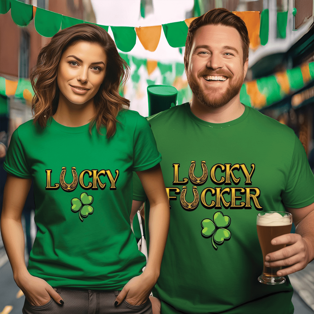 Lucky Duo: Irish Green St. Paddy’s Day Tee Bundle