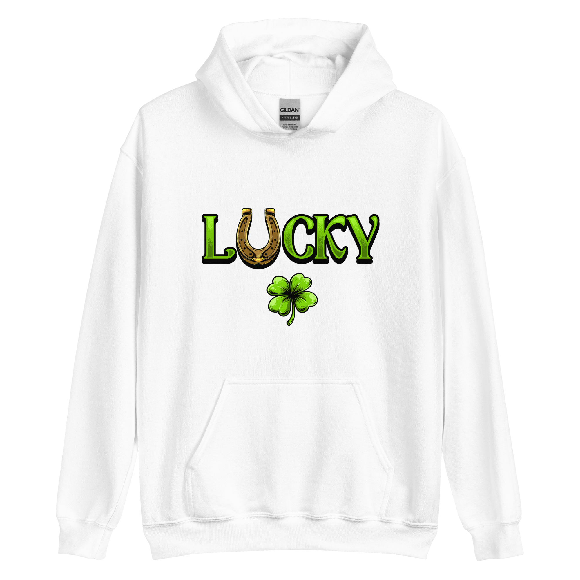 Lucky & Lucky F*ucker St Patricks day Drinking Hoodies