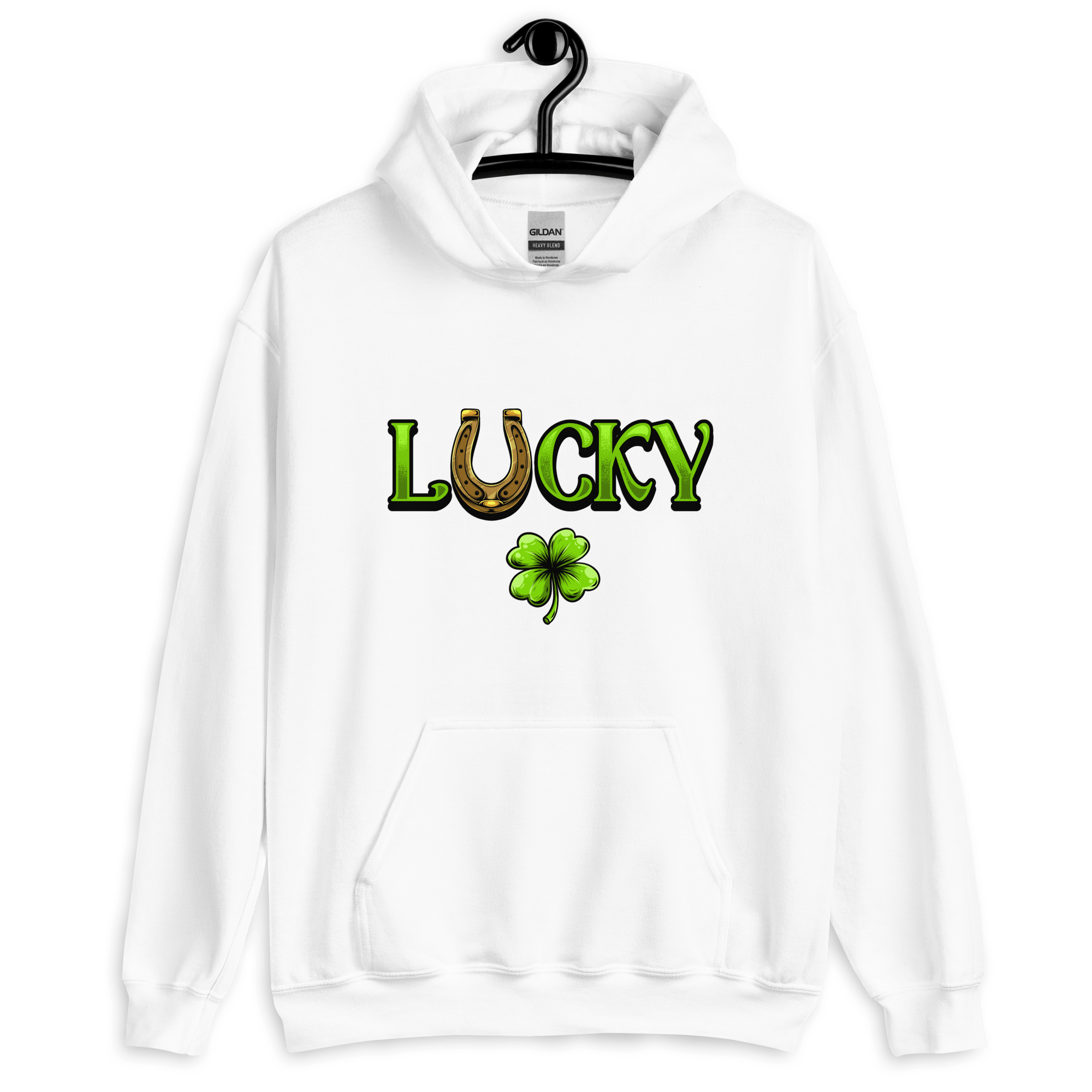 Lucky & Lucky F*ucker St Patricks day Drinking Hoodies