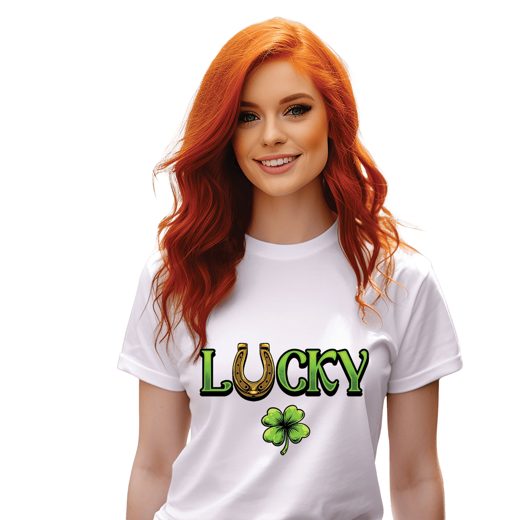 Lucky & Lucky F*ucker St Patricks day Drinking Shirts