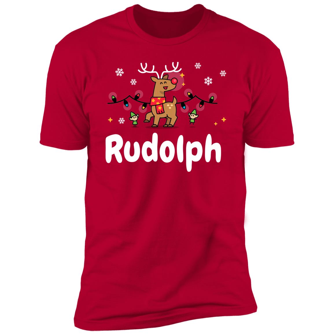 Most Likely To try To Ride Rudolph & Rudolph Deluxe Unisex Tees