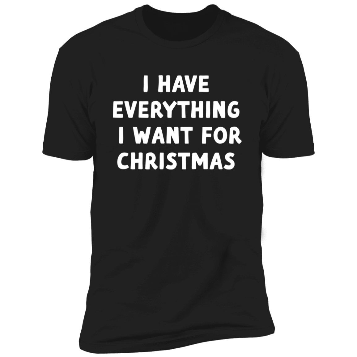 I Have Everything I Want For Christmas & Its Me Im Everything Couples Tees