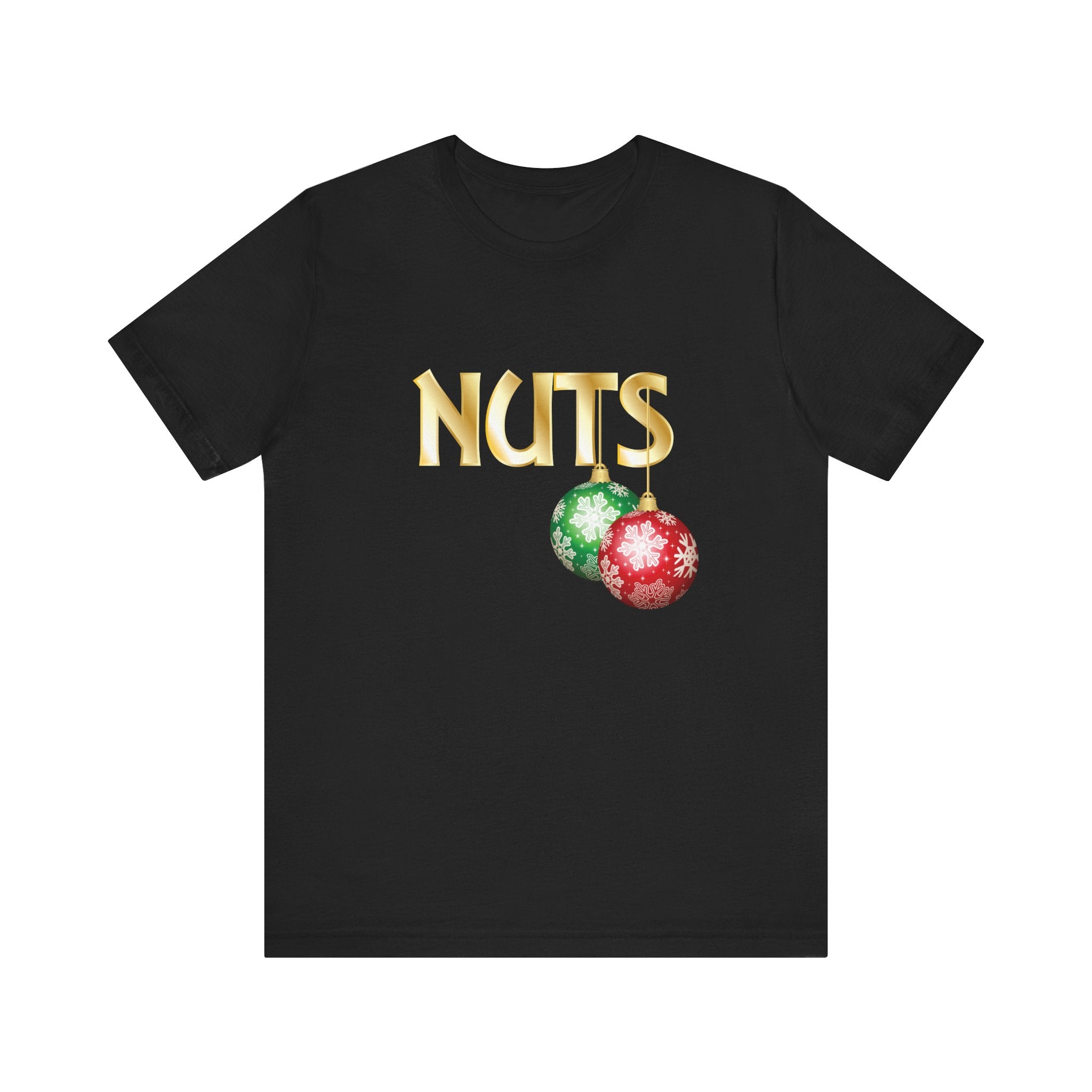 Nuts | Deluxe Black Unisex Tee