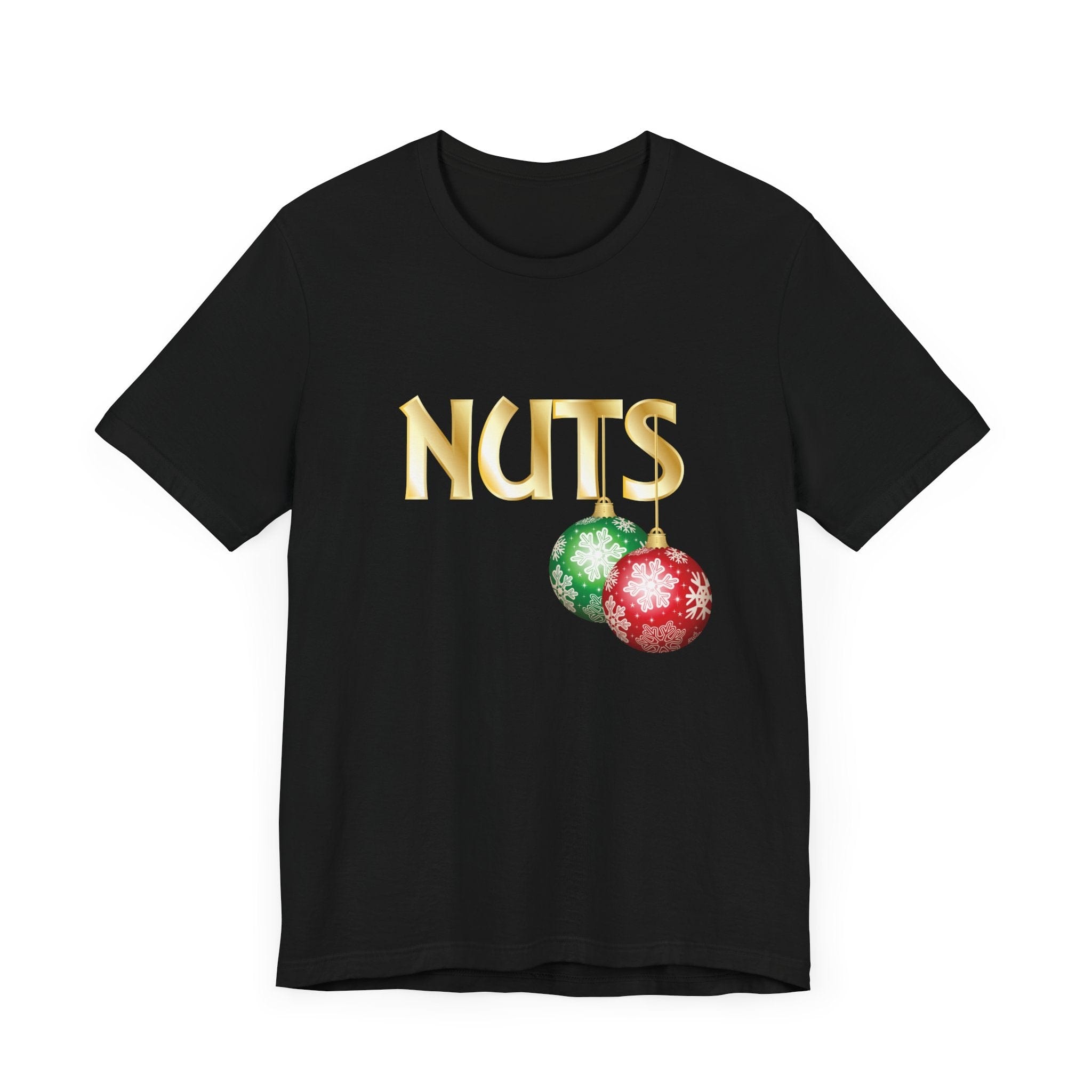 Nuts | Deluxe Black Unisex Tee