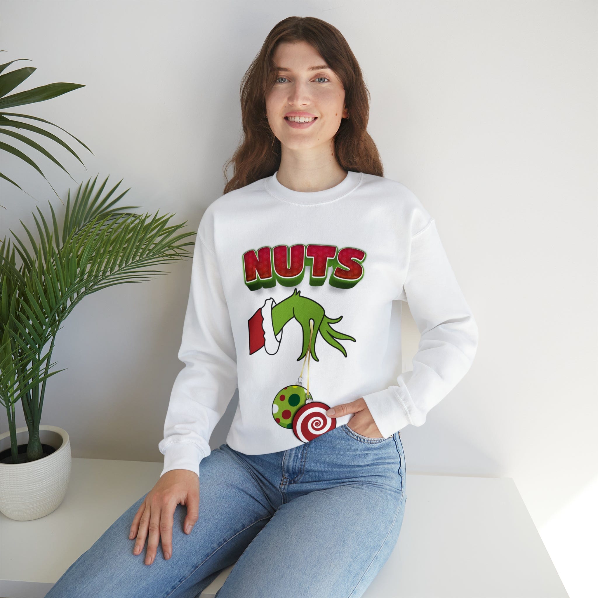 Nuts Unisex Heavy Blend™ Crewneck Sweatshirt