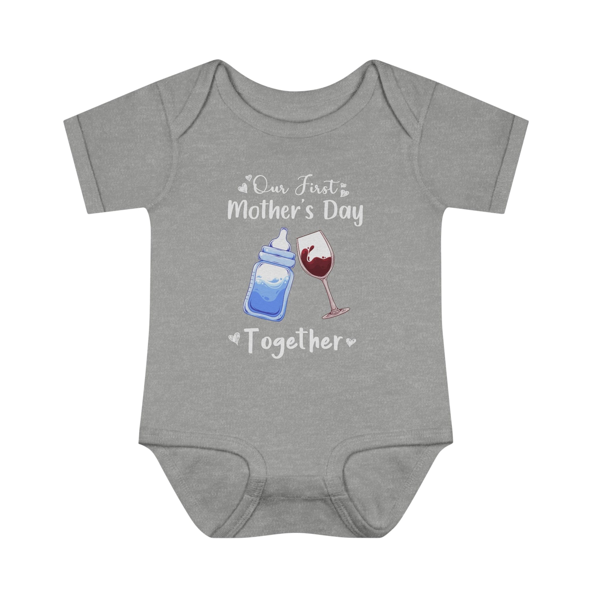 Our frist mothers day together Baby Bodysuit