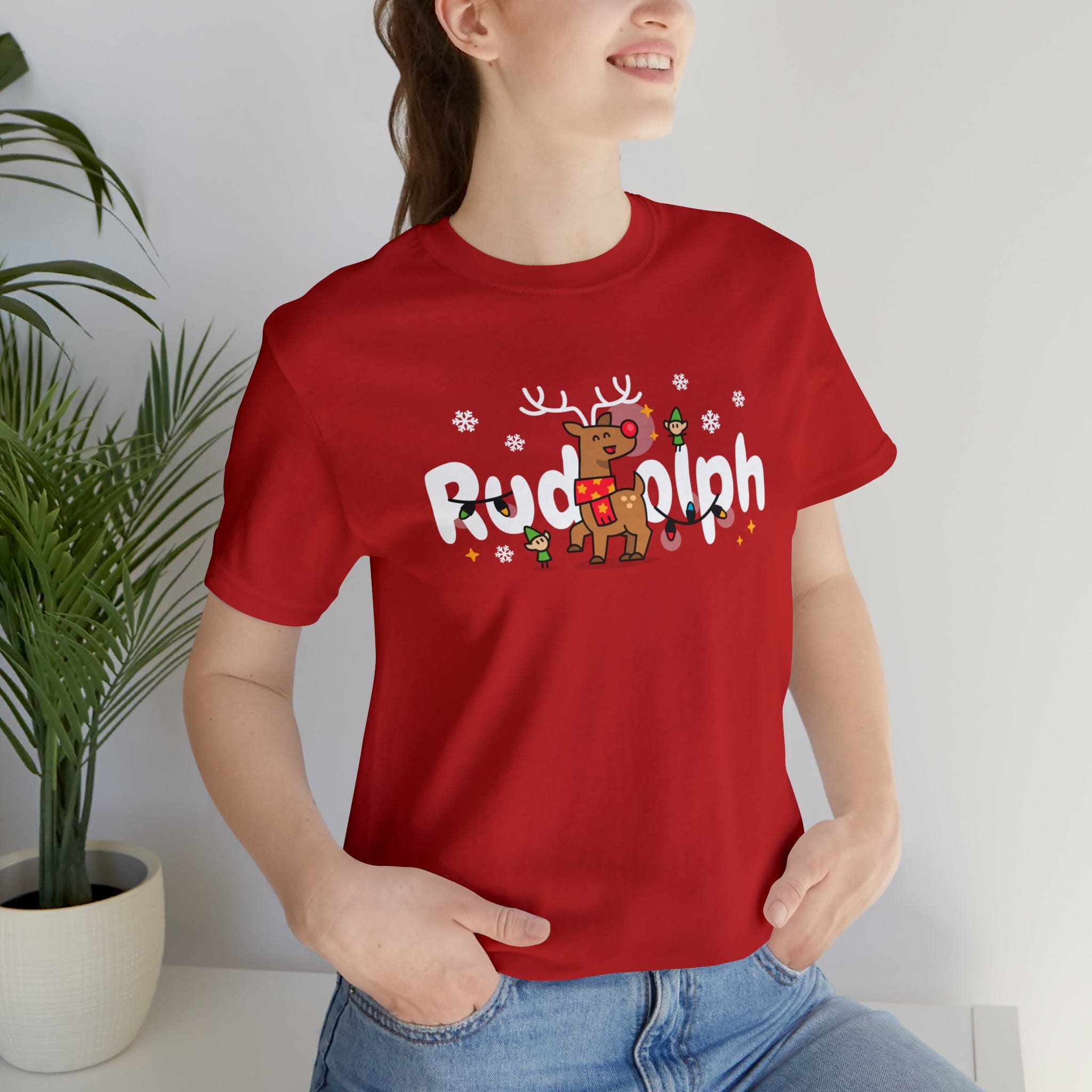 Rudolph Unisex Deluxe Tee