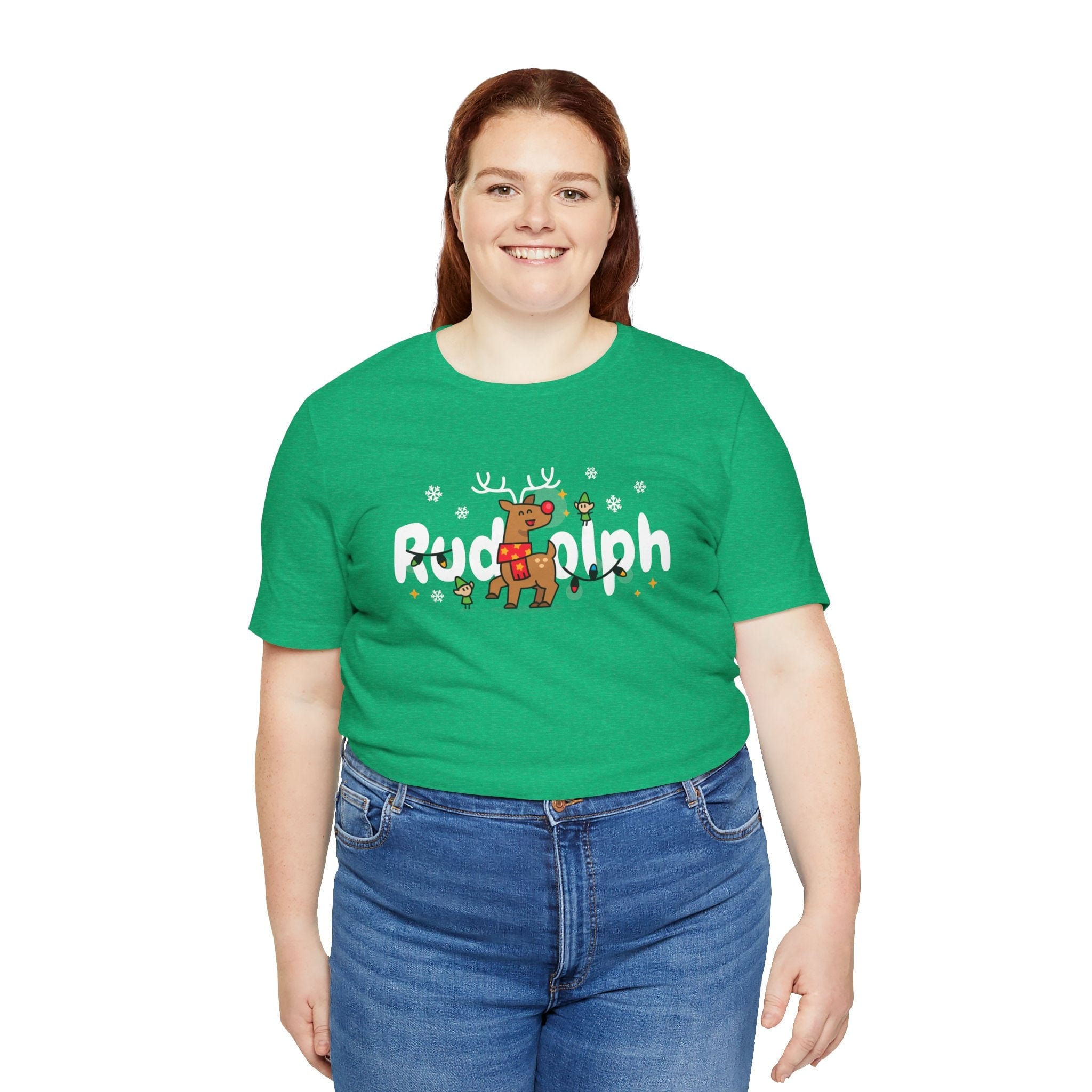 Rudolph Unisex Deluxe Tee.