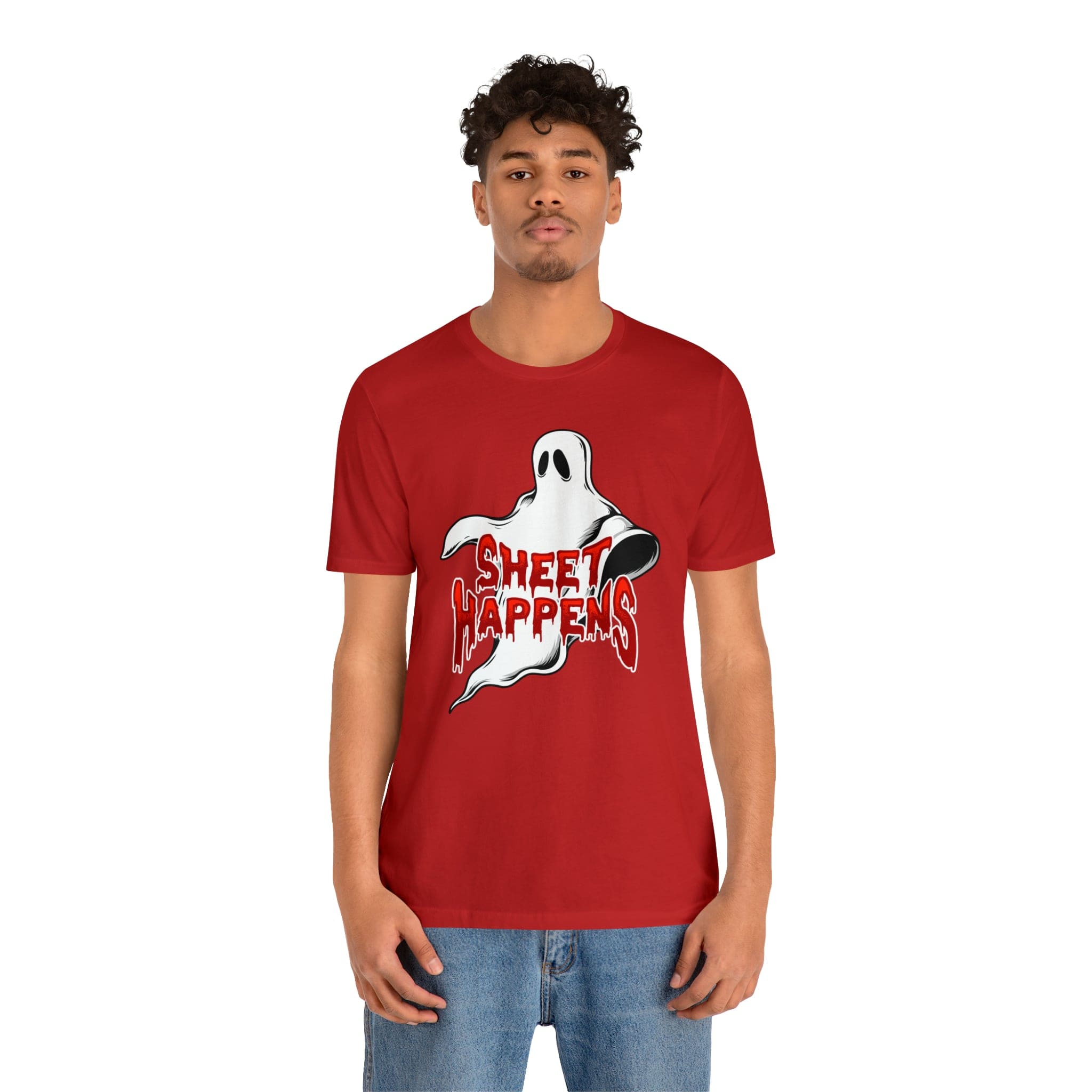 SHEET HAPPENS Jersey T-shirt