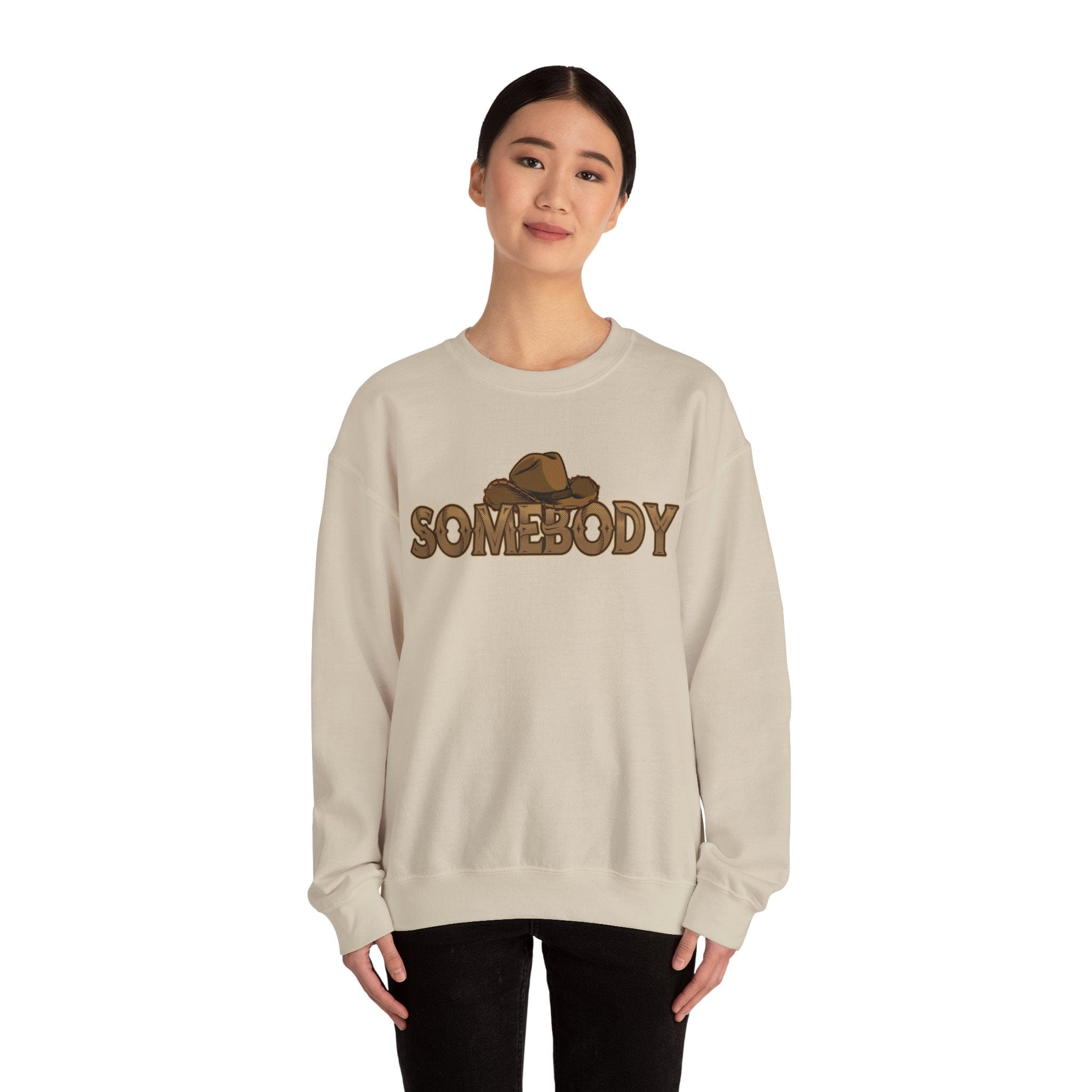 Somebody Problem Unisex Heavy Blend™ Crewneck Sweatshirt