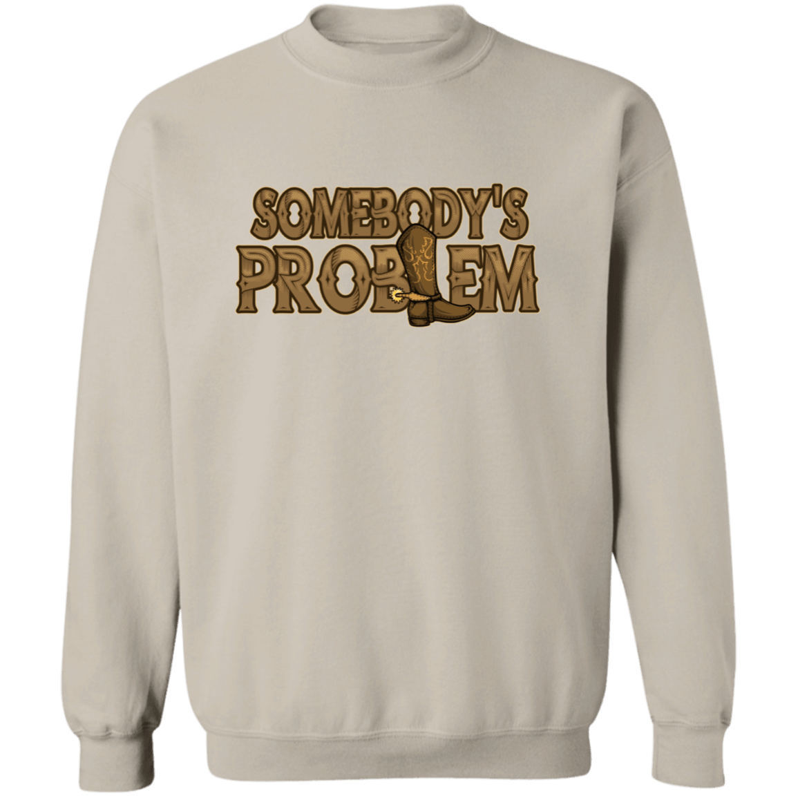 Somebody & Somebody's Problem Crew Sweatshirts