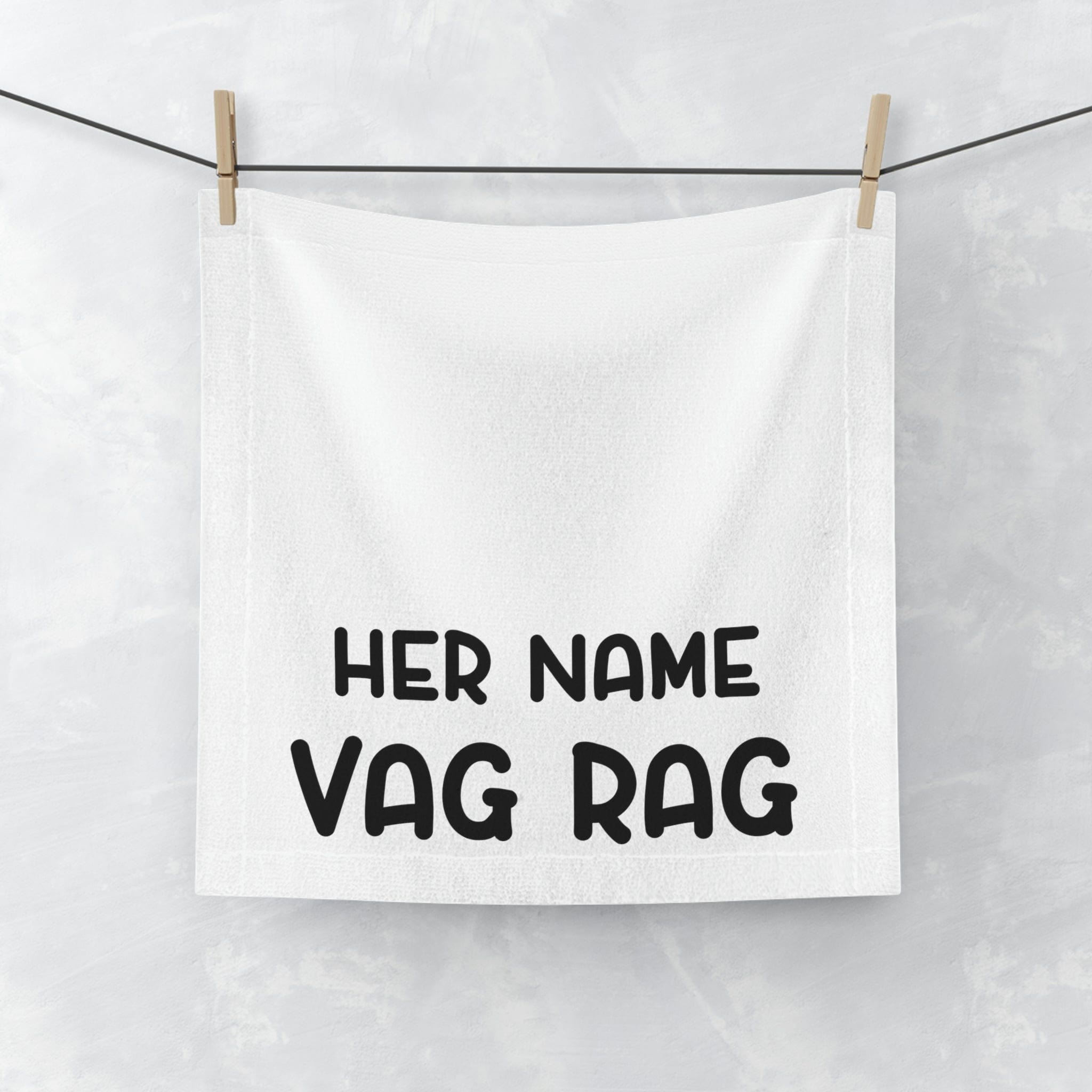 VAG & CUM "GAG GIFT" RAG