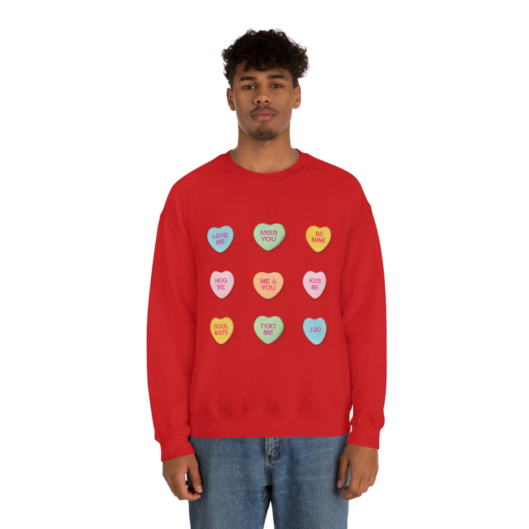 Valentine's Day Candy Sweatshirt