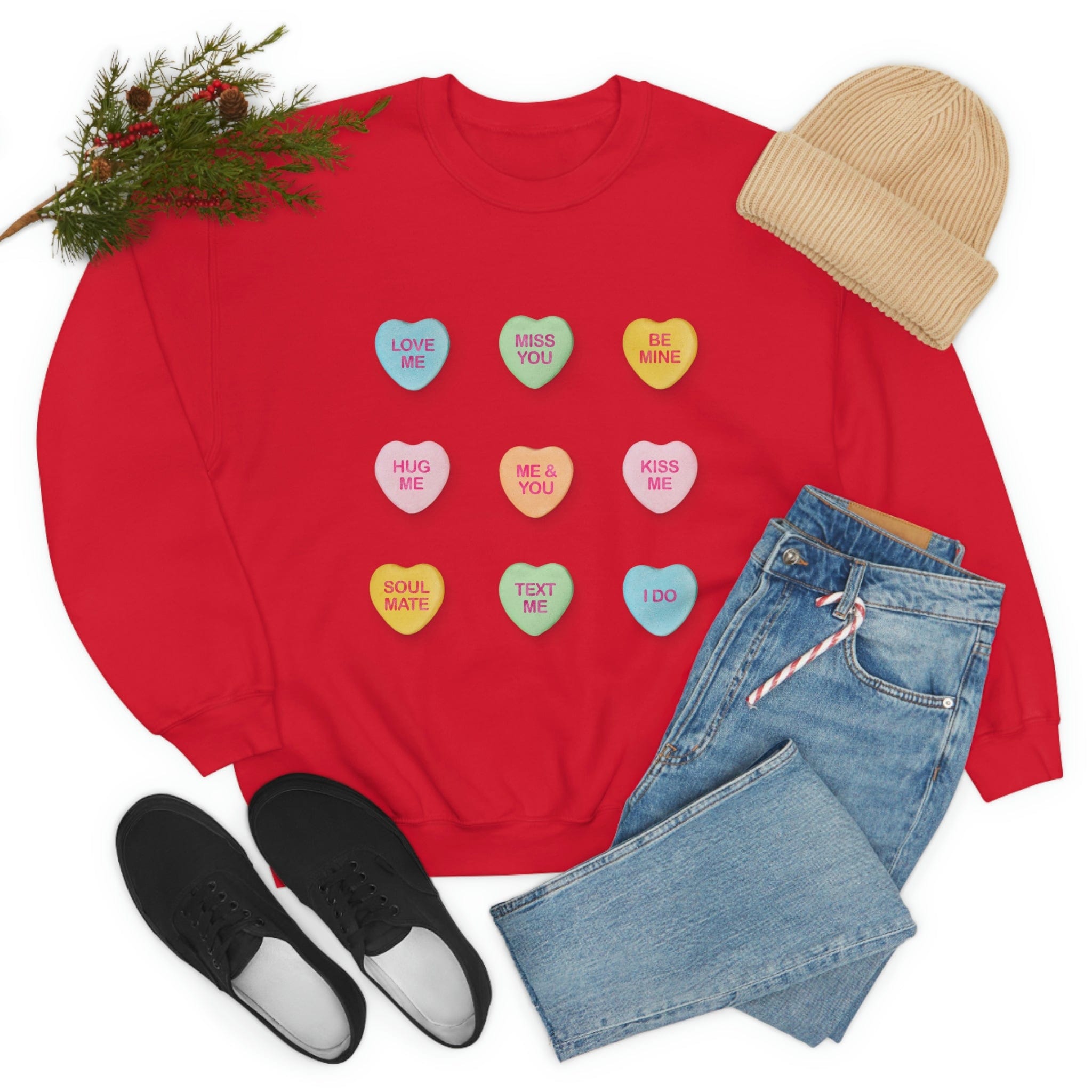 Valentine's Day Candy Sweatshirt