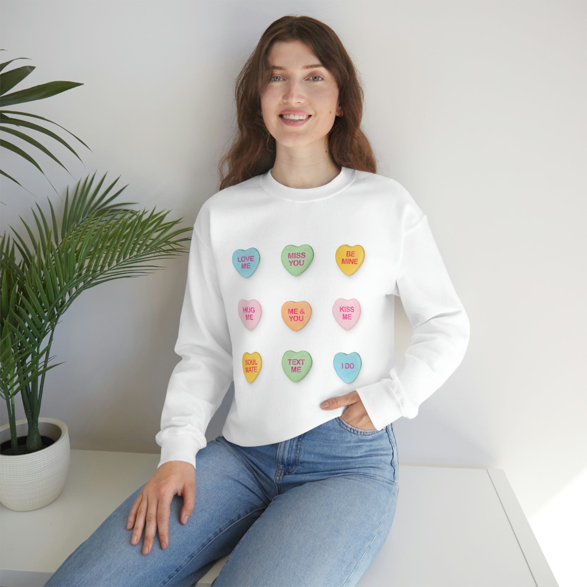 Valentine's Day Candy Sweatshirt