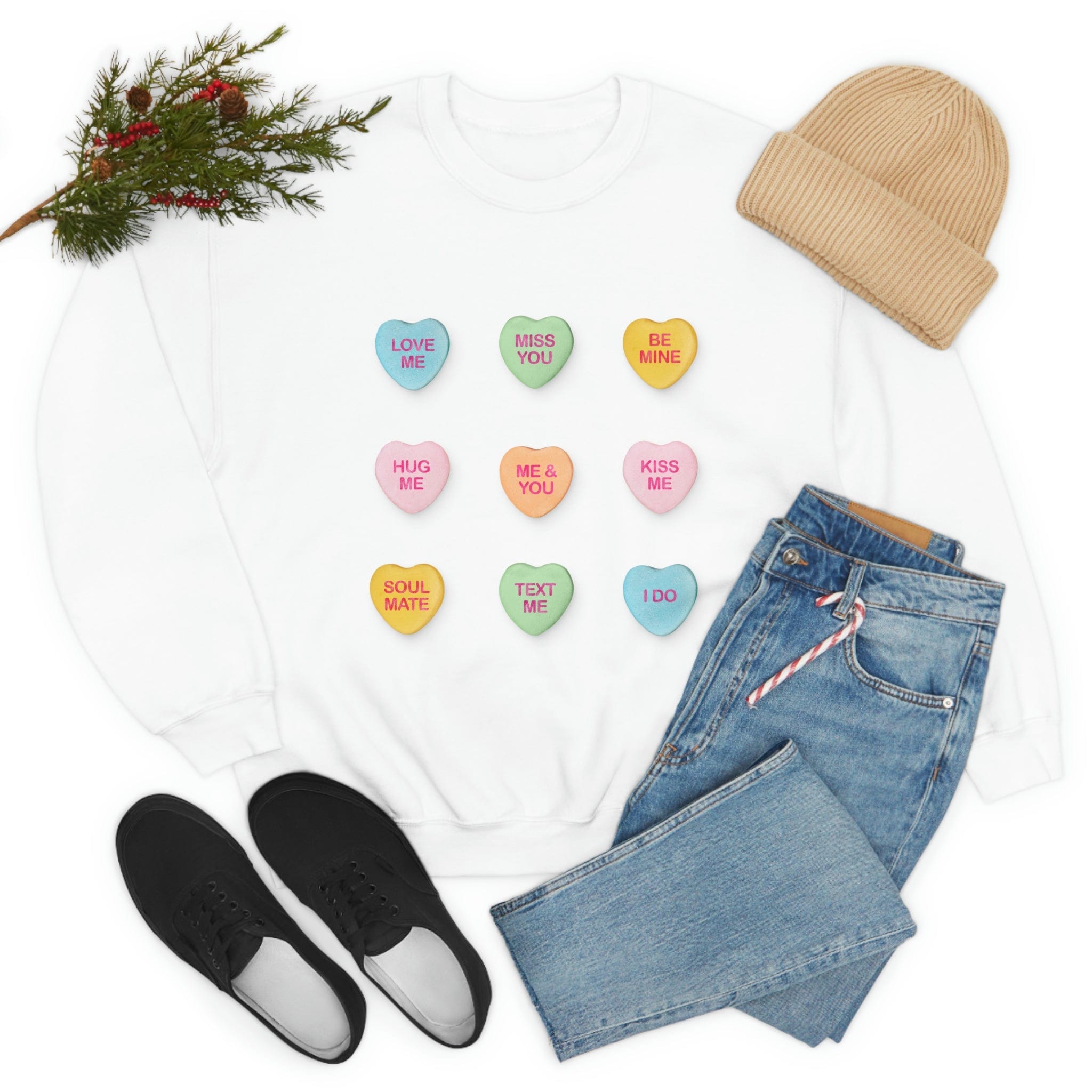 Valentine's Day Candy Sweatshirt