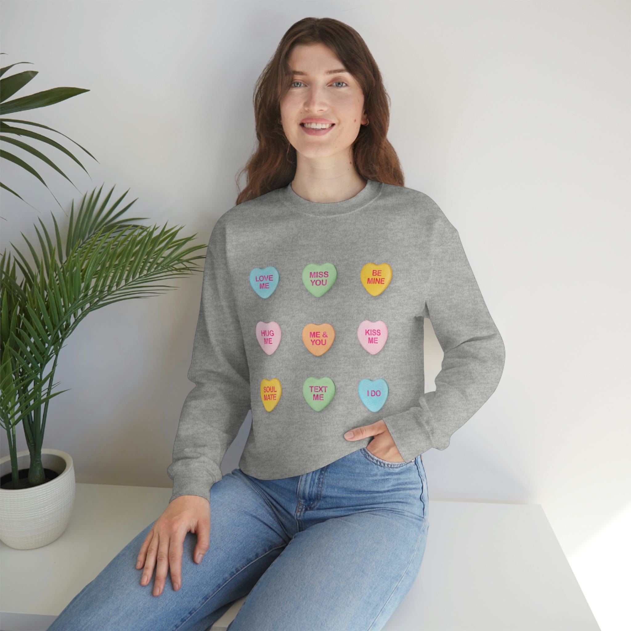 Valentine's Day Candy Sweatshirt