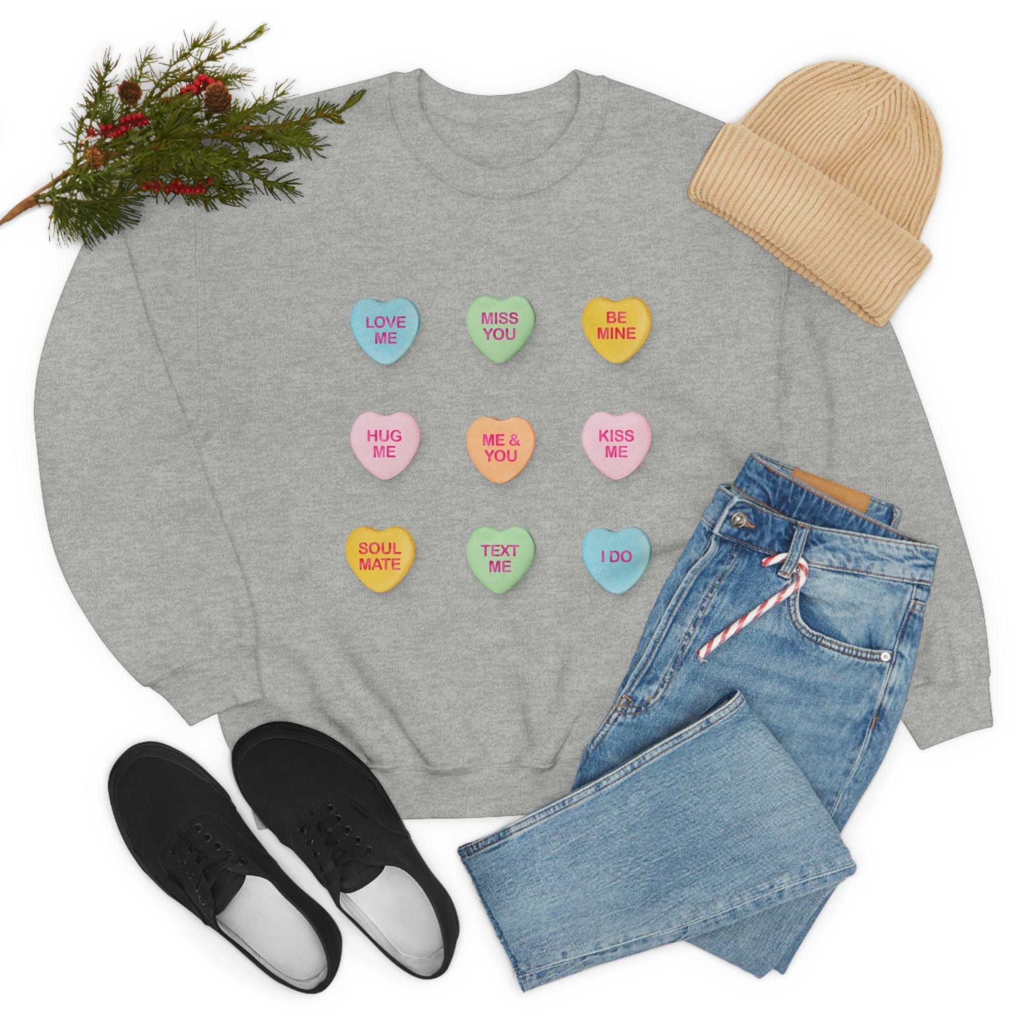 Valentine's Day Candy Sweatshirt