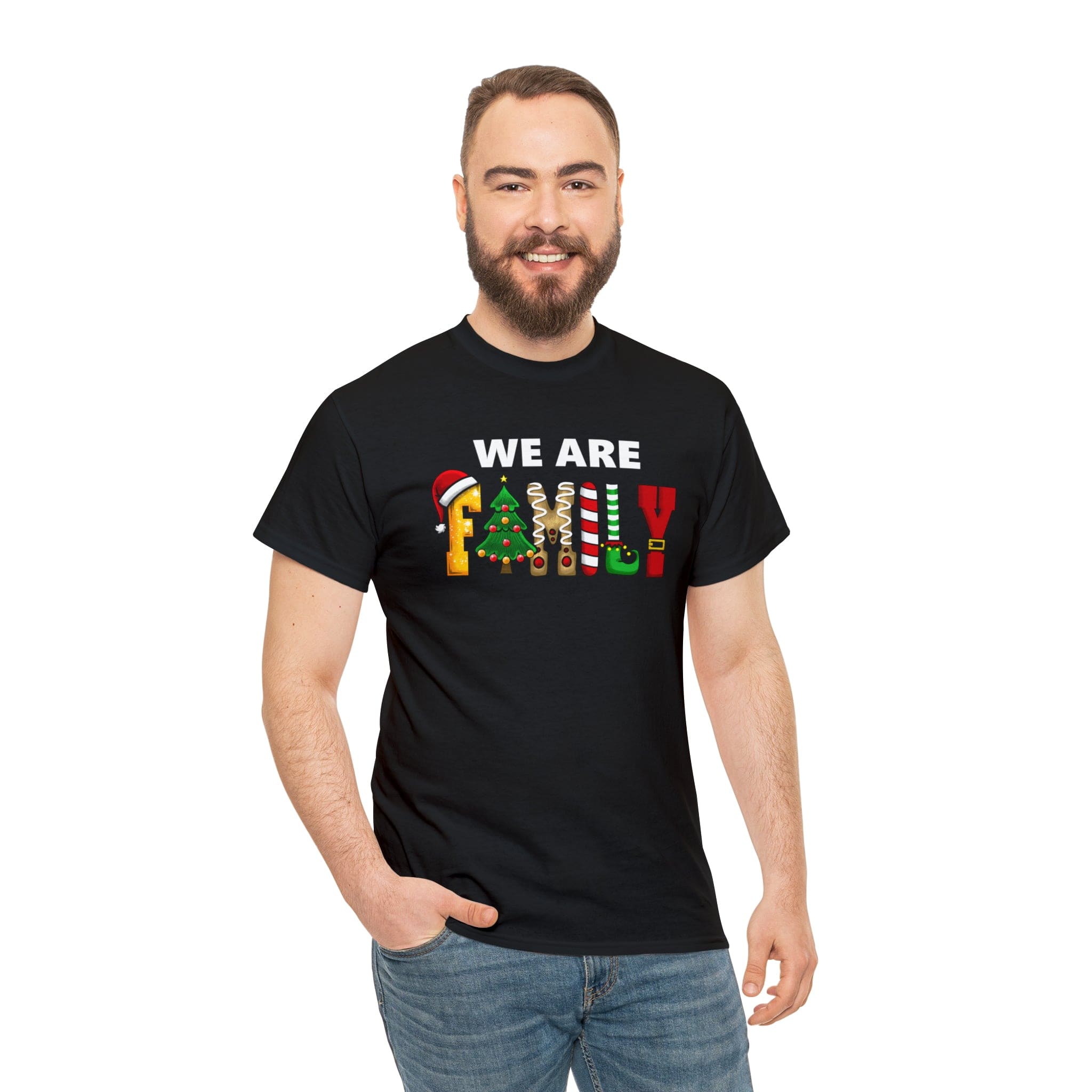 We Are Family Unisex Heavy Cotton Tee