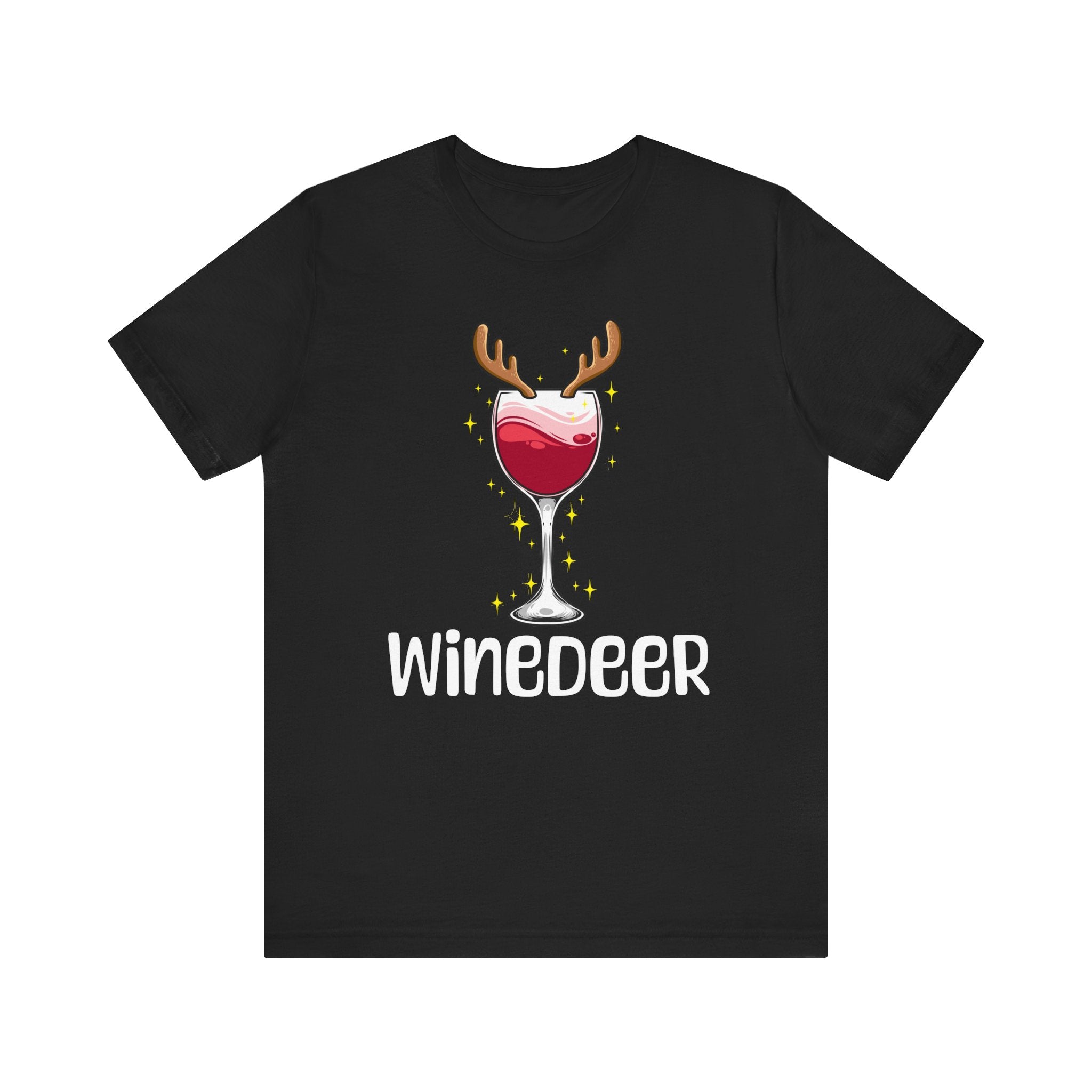 WineDeer | Deluxe Black Unisex Tee