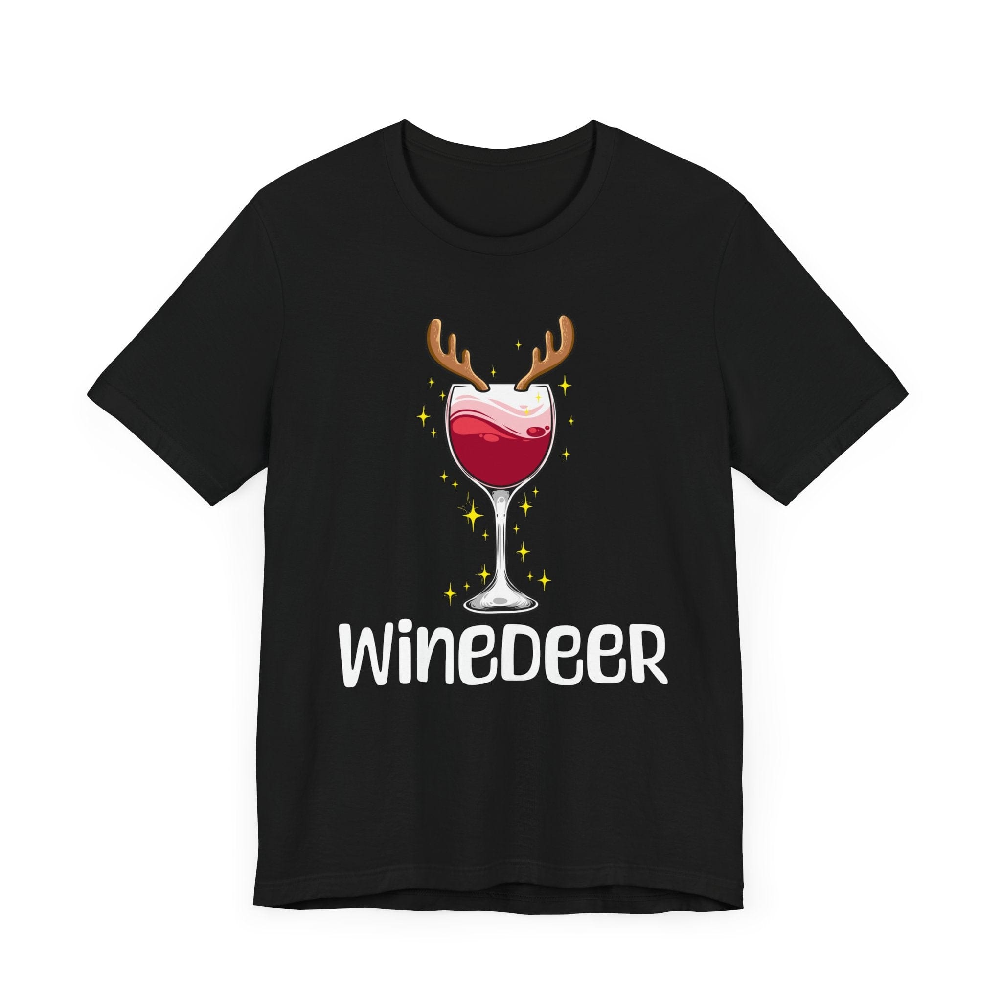 WineDeer | Deluxe Black Unisex Tee